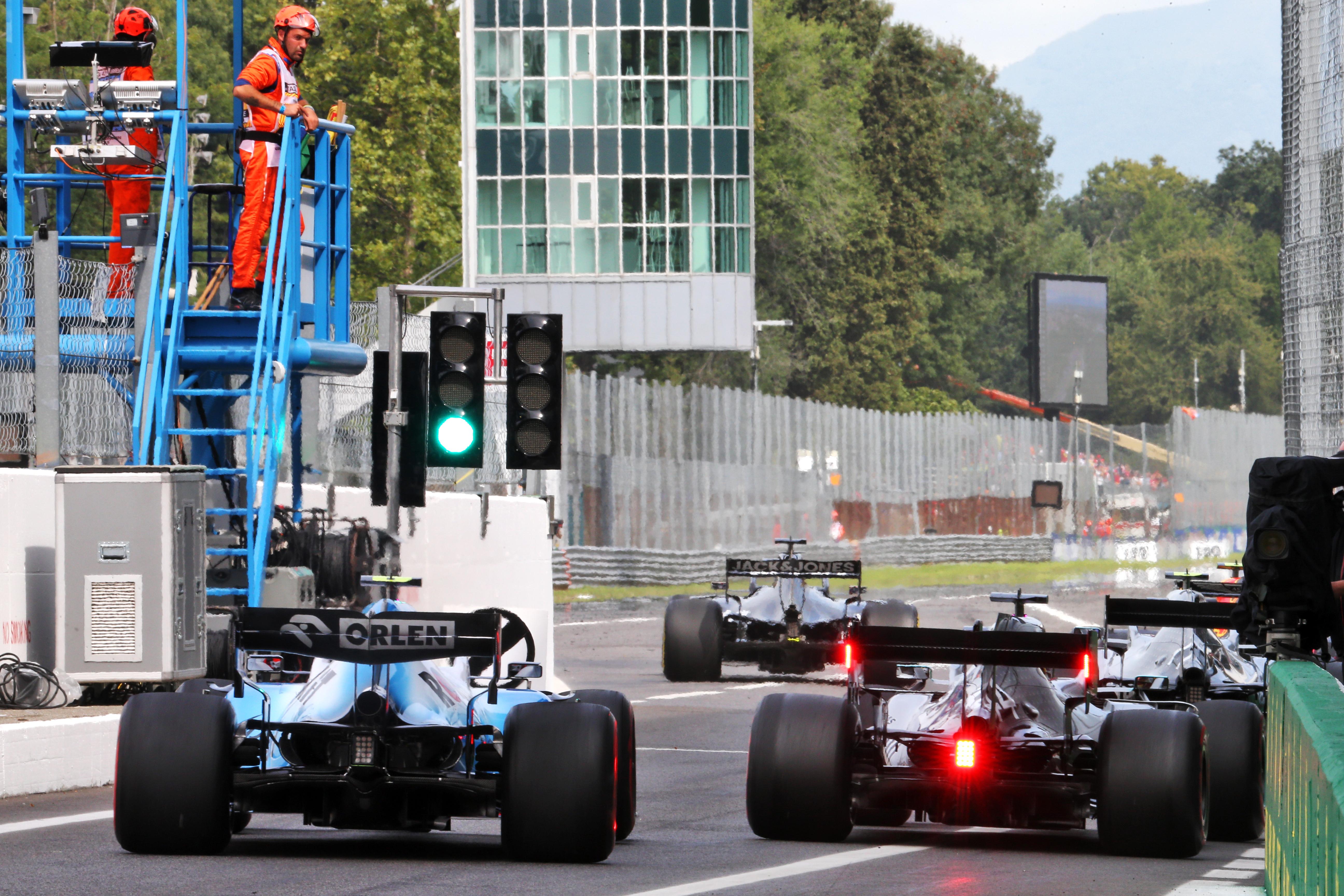 Motor Racing Formula One World Championship Italian Grand Prix Qualifying Day Monza, Italy