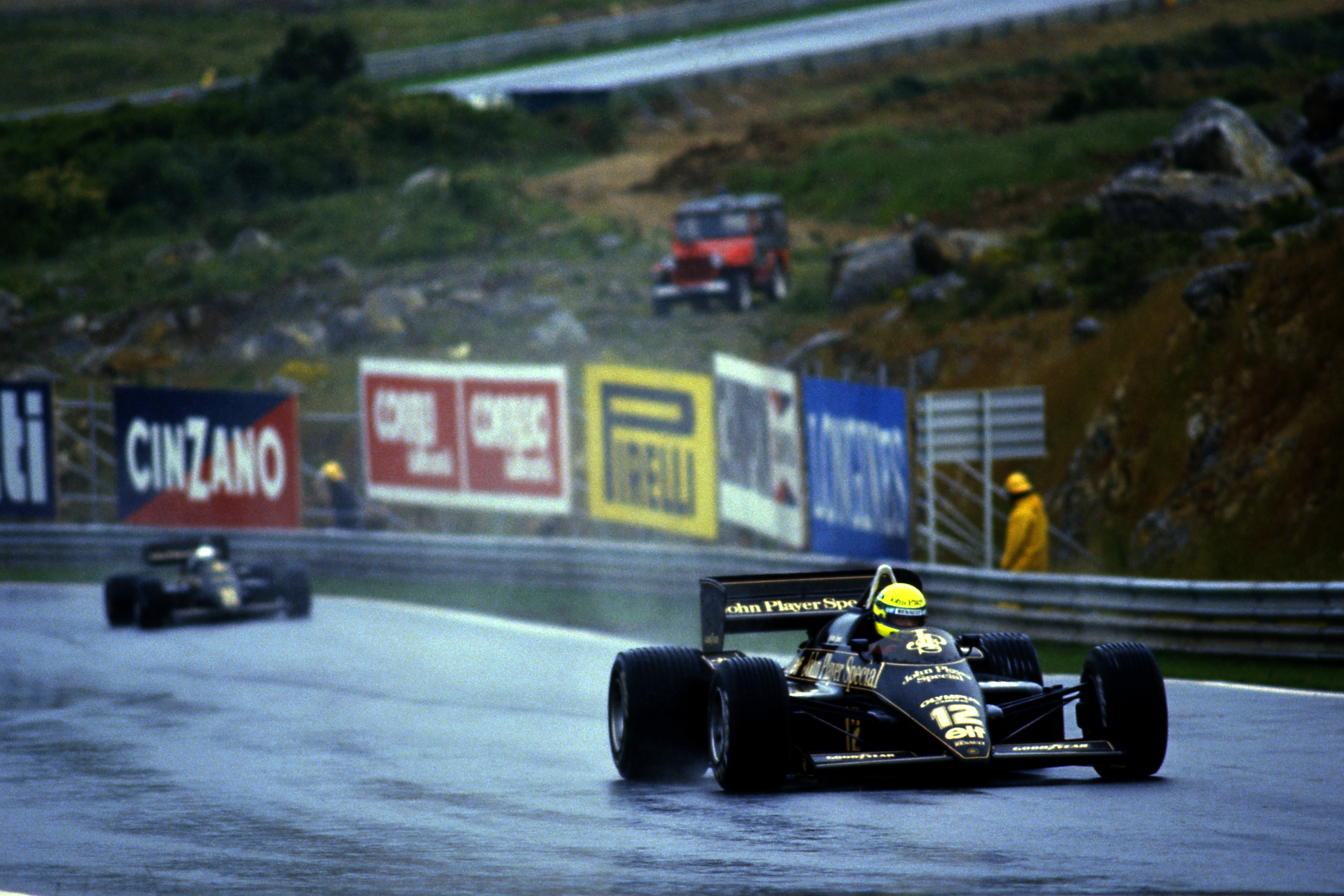 Ayrton Senna Lotus Estoril 1985