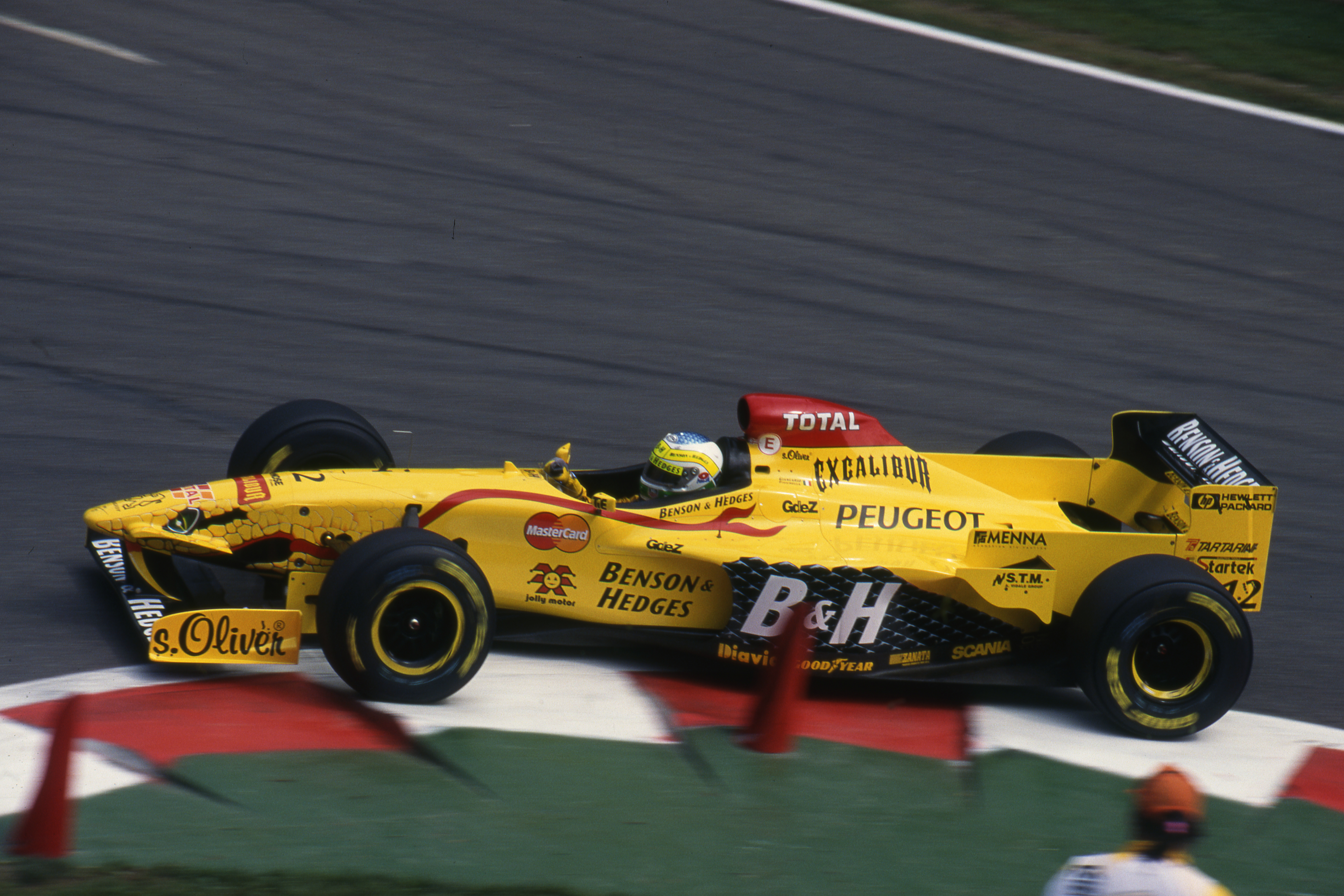 Giancarlo Fisichella Jordan F1 1997 Belgian Grand Prix Spa