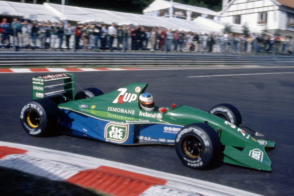 Michael Schumacher Jordan 1991 Belgian Grand Prix Spa