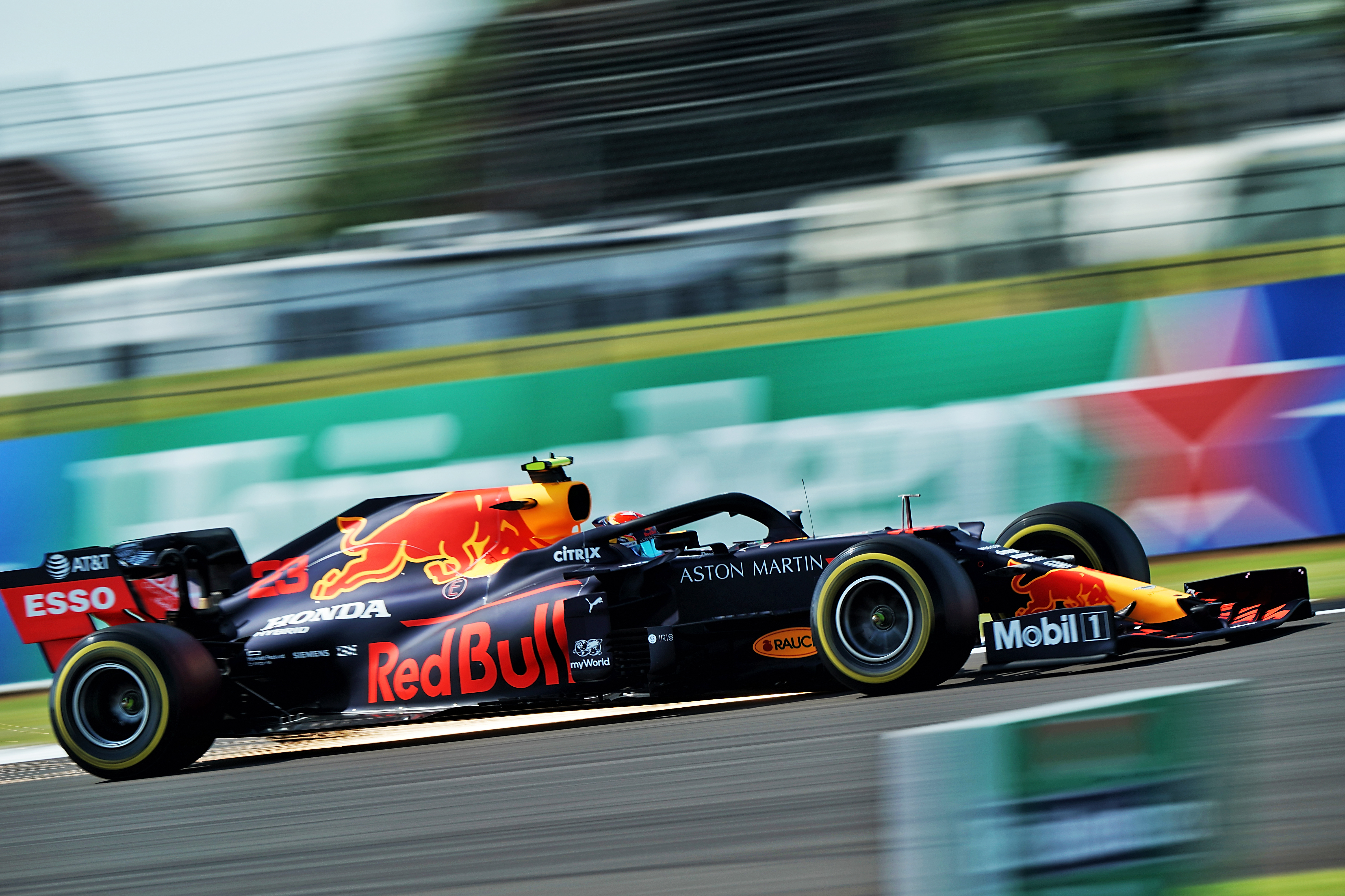 Alex Albon Red Bull British Grand Prix practice 2020