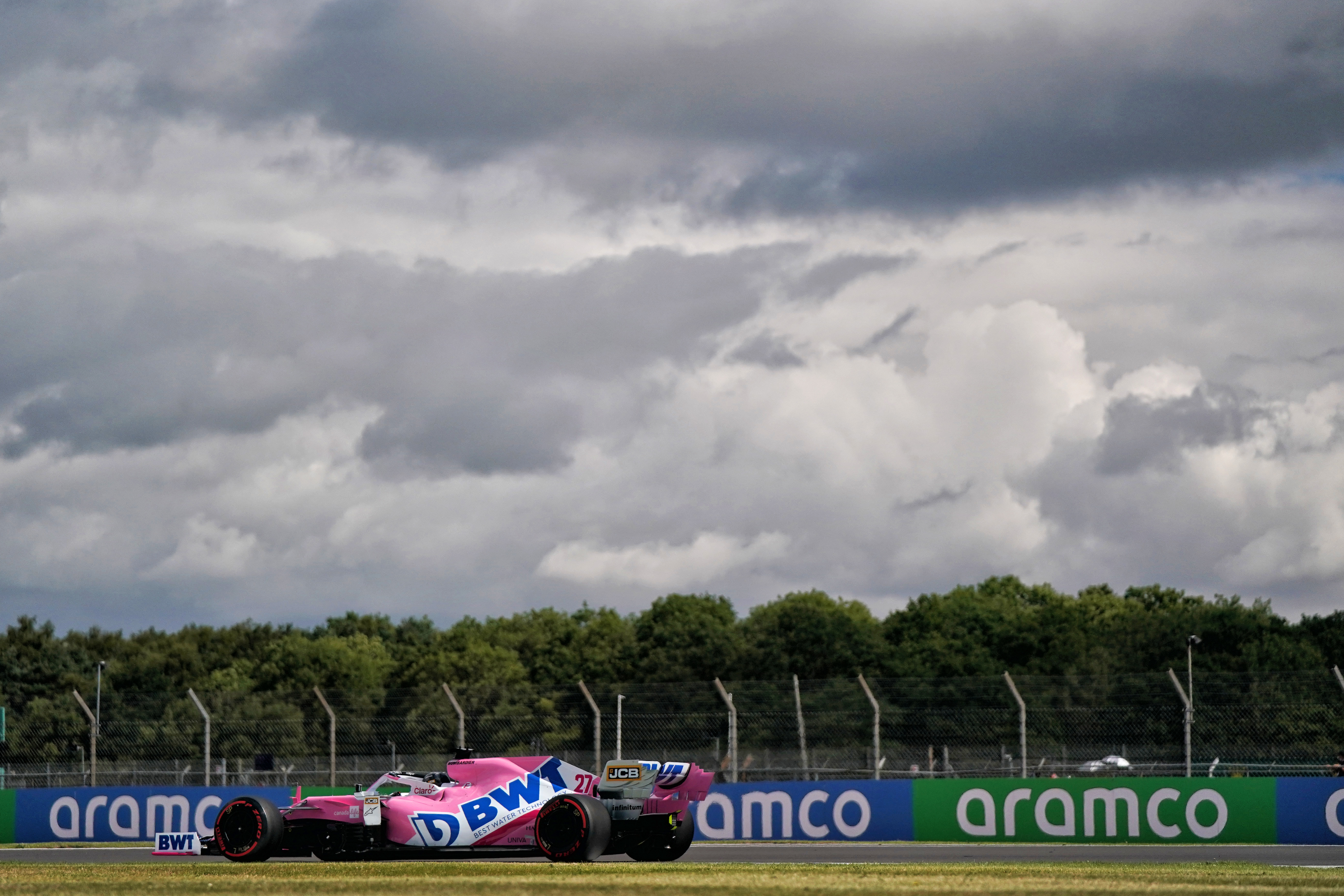 Motor Racing Formula One World Championship British Grand Prix Qualifying Day Silverstone, England