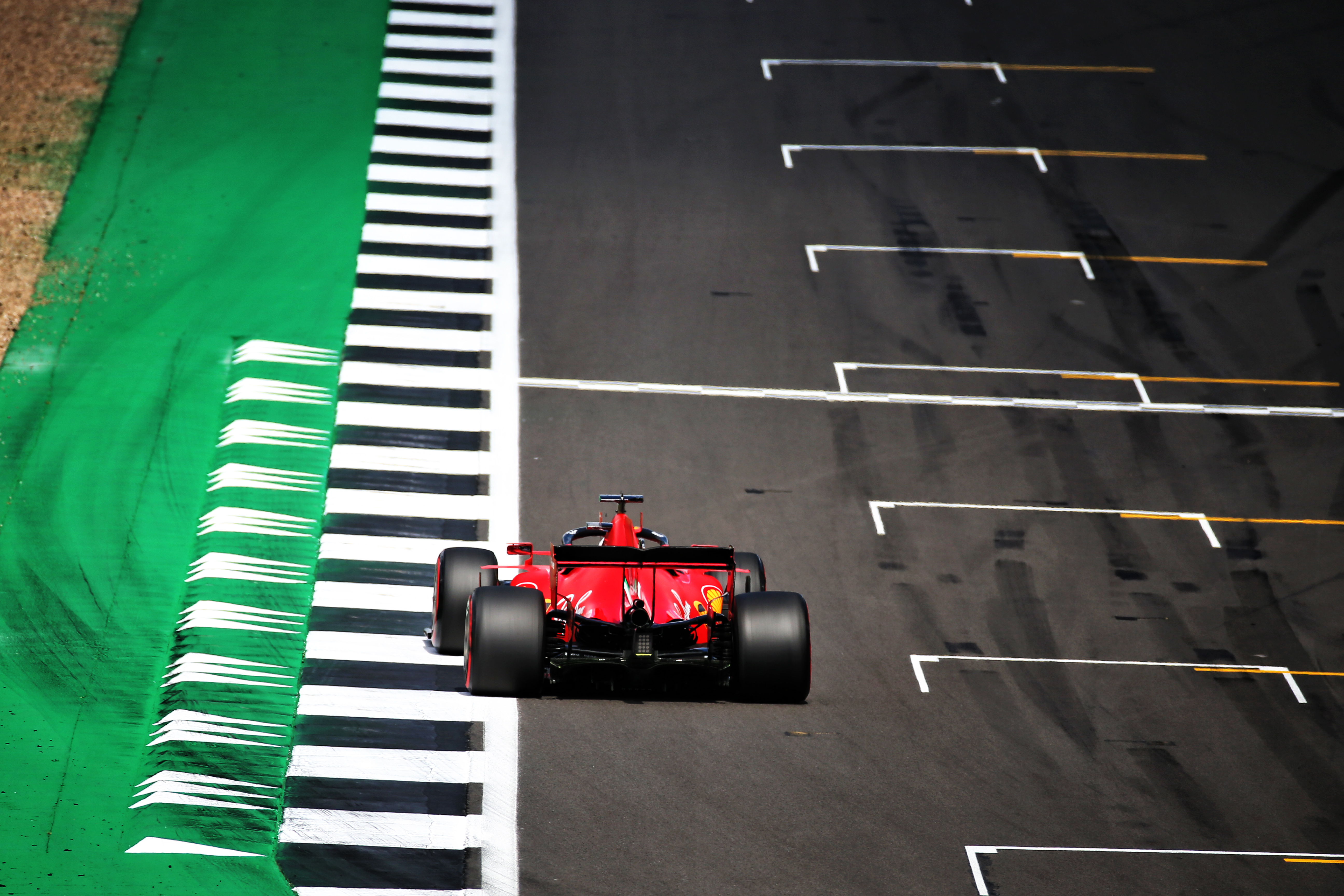 Sebastian Vettel Ferrari British Grand Prix 2020 Silverstone