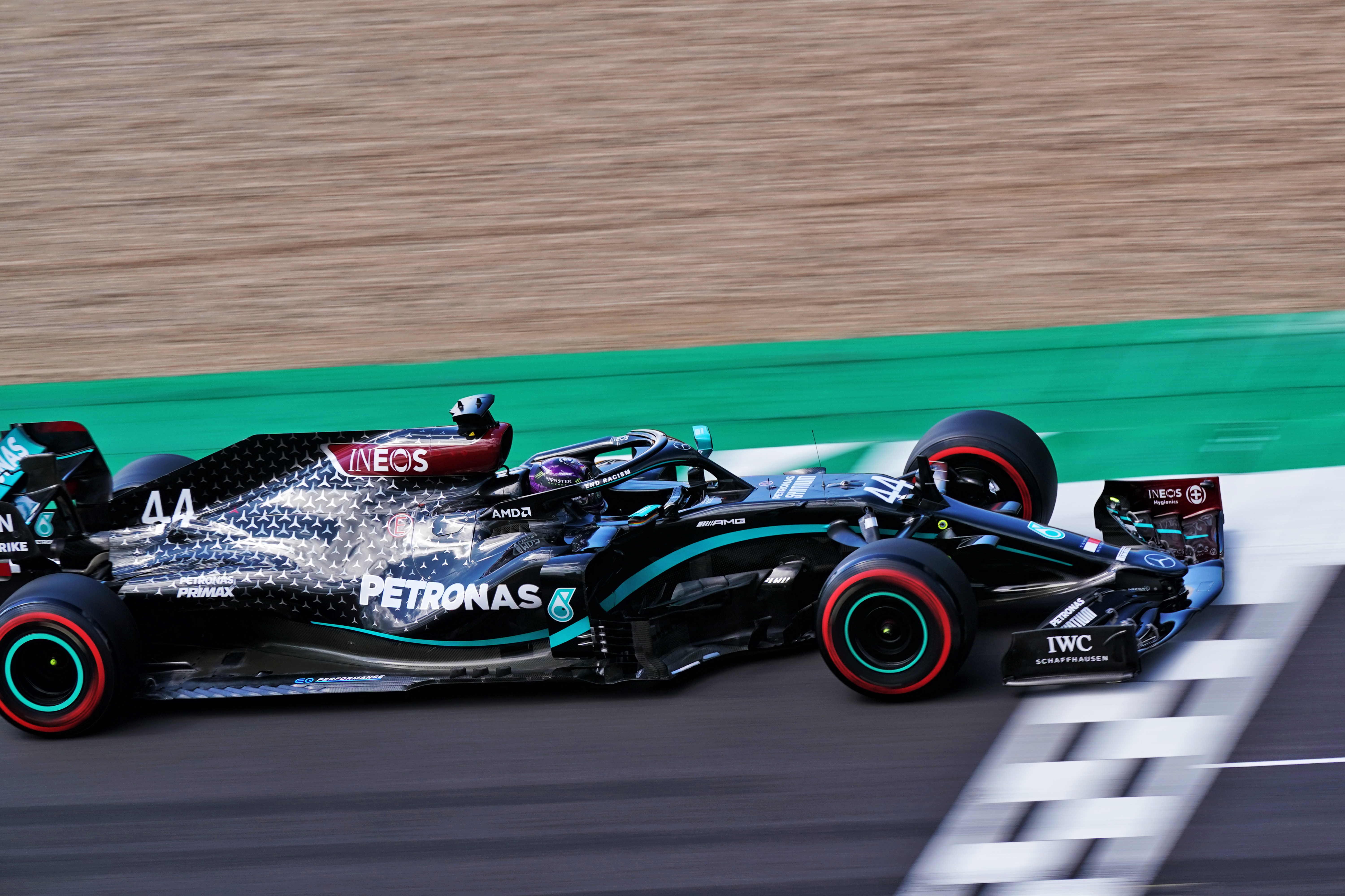 Lewis Hamilton Mercedes Silverstone 2020