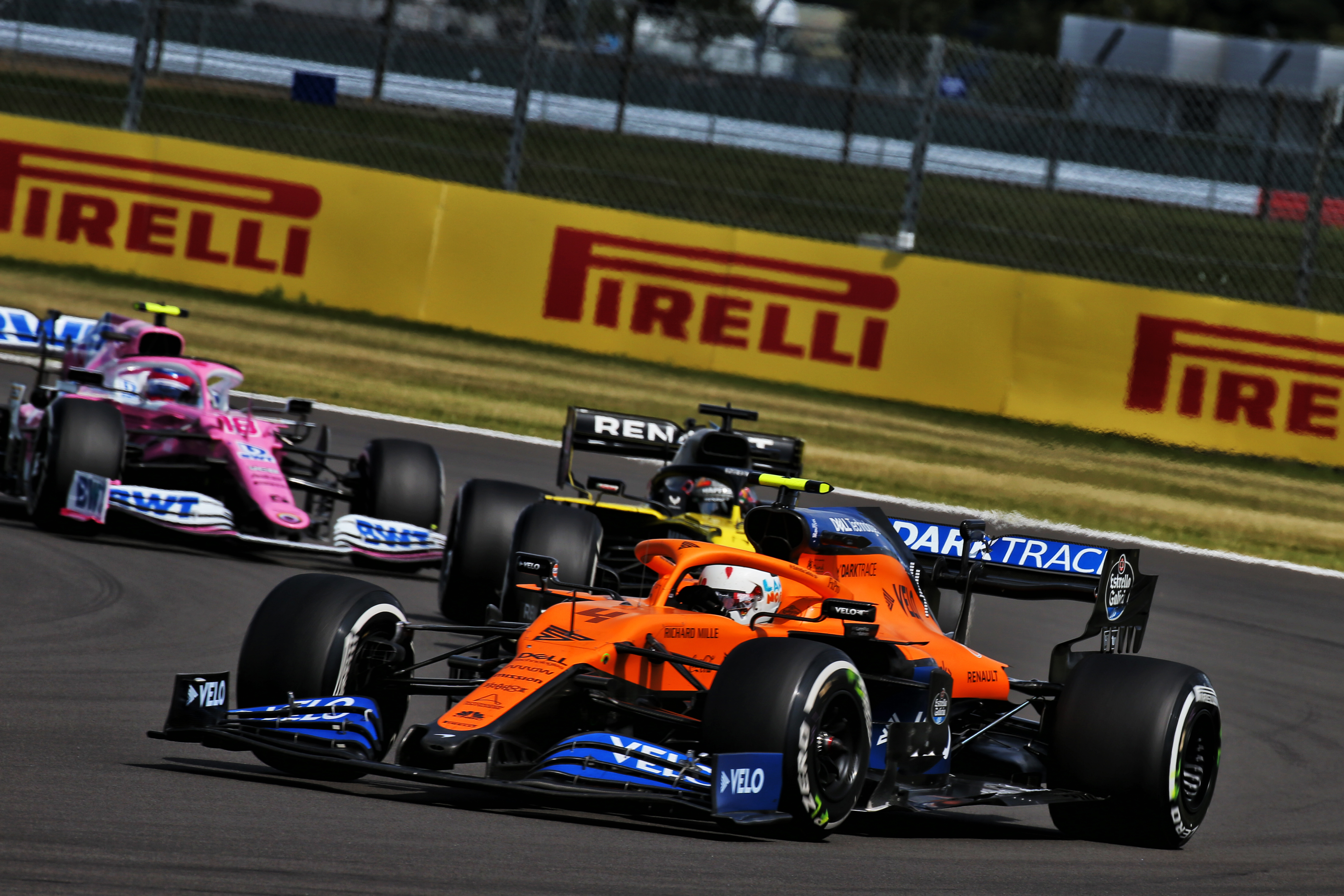 Lando Norris McLaren Silverstone 2020