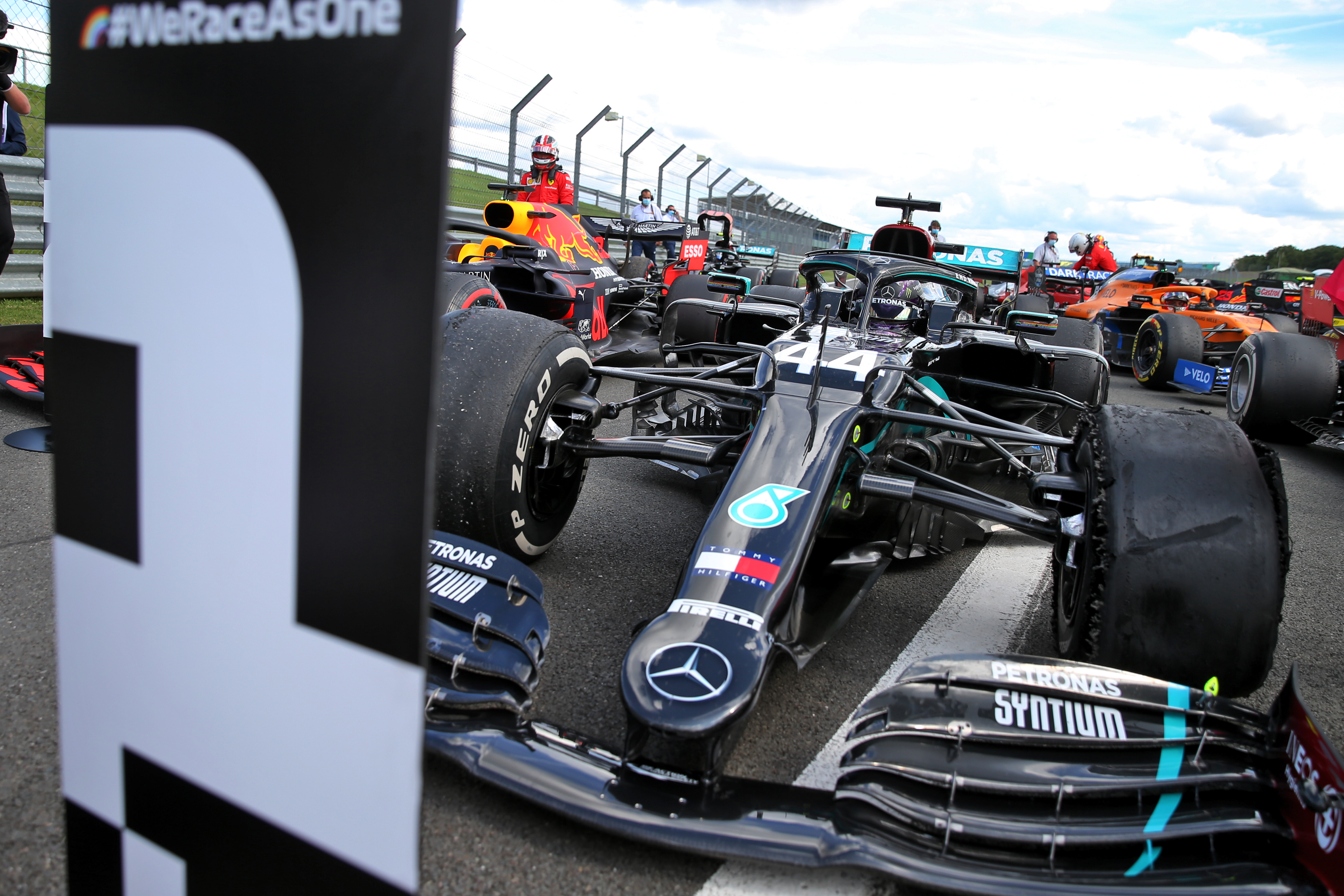 Motor Racing Formula One World Championship British Grand Prix Race Day Silverstone, England