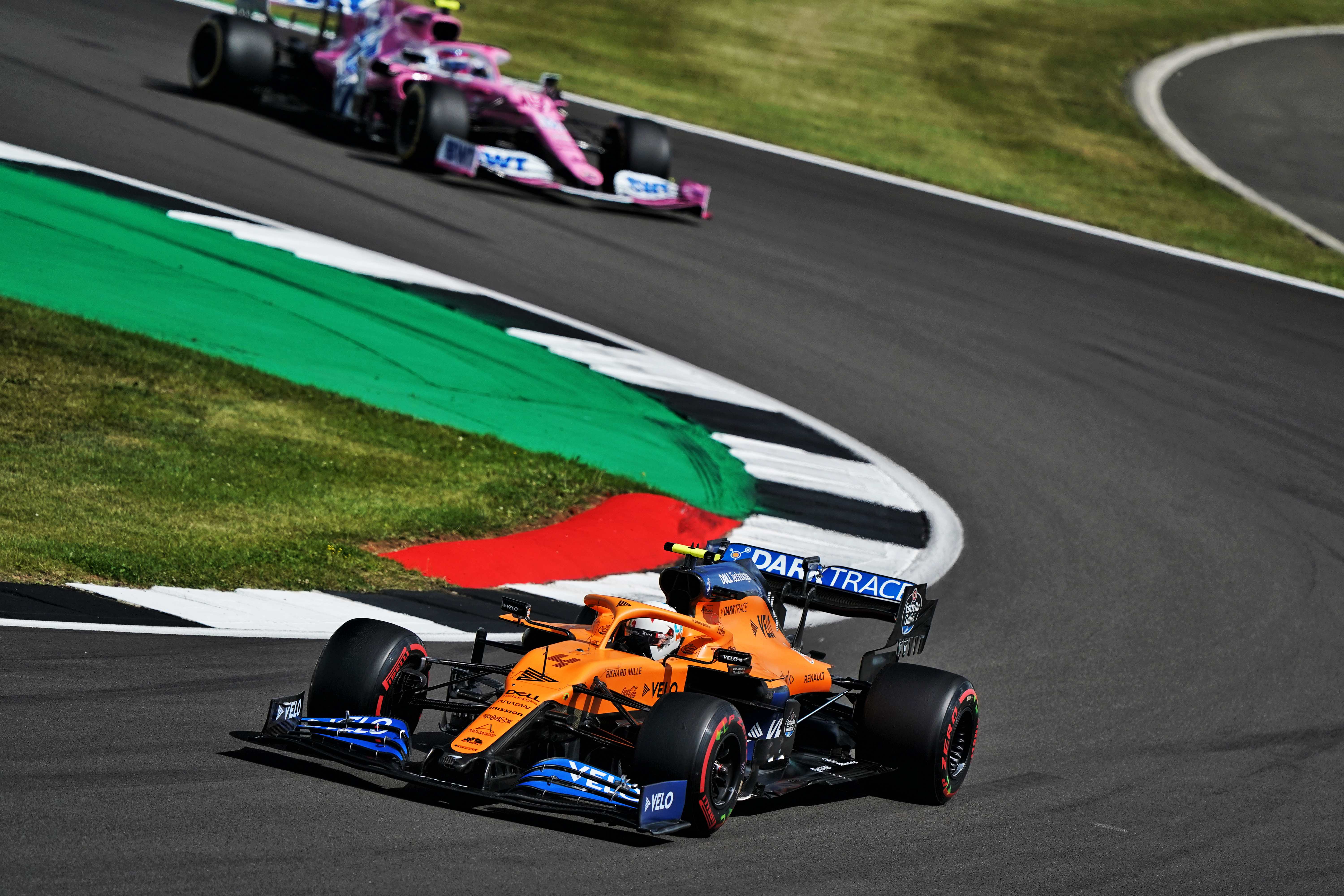 Lando Norris McLaren F1 Silverstone 2020