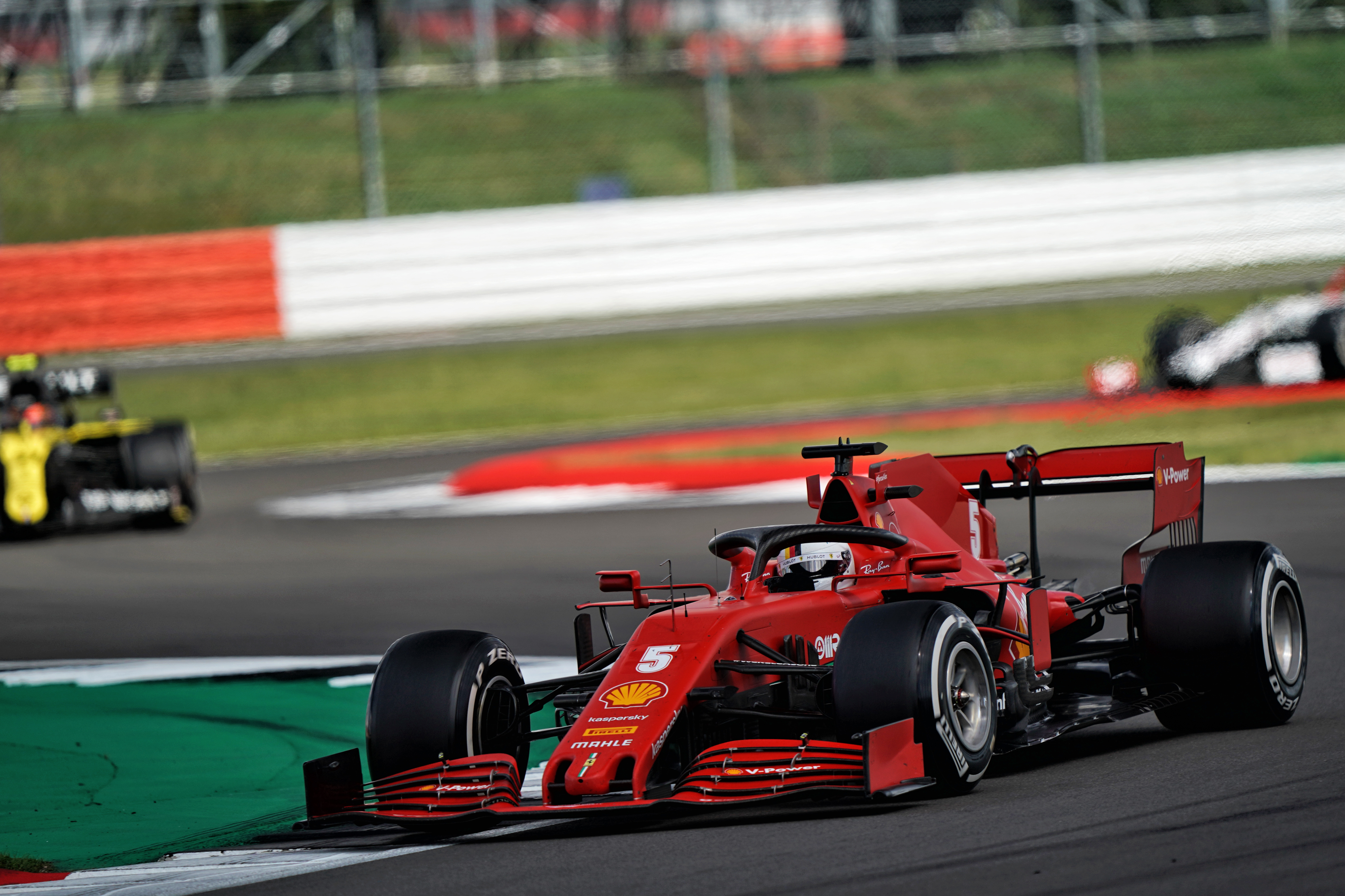 Sebastian Vettel Ferrari British Grand Prix 2020 Silverstone