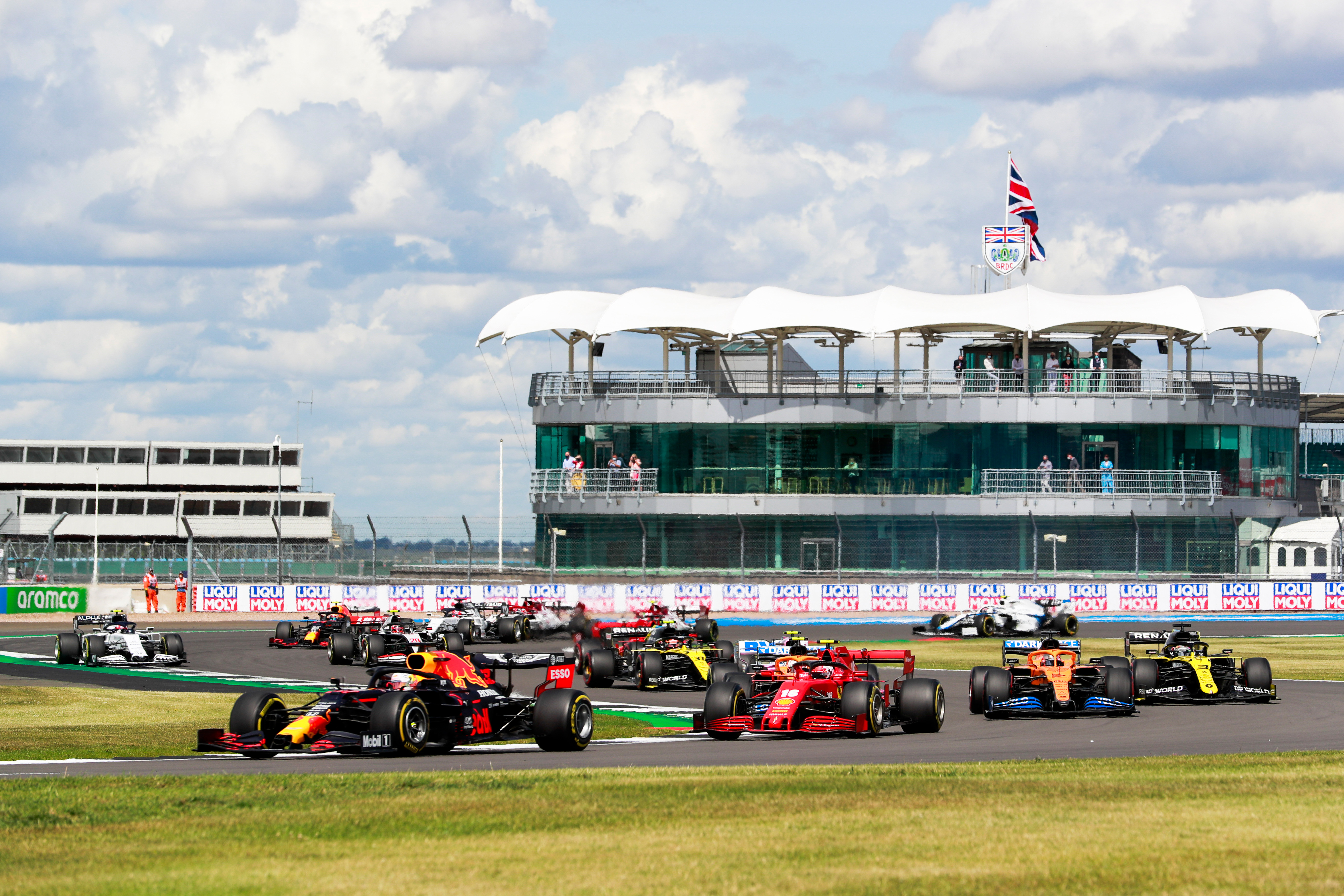 Motor Racing Formula One World Championship British Grand Prix Race Day Silverstone, England