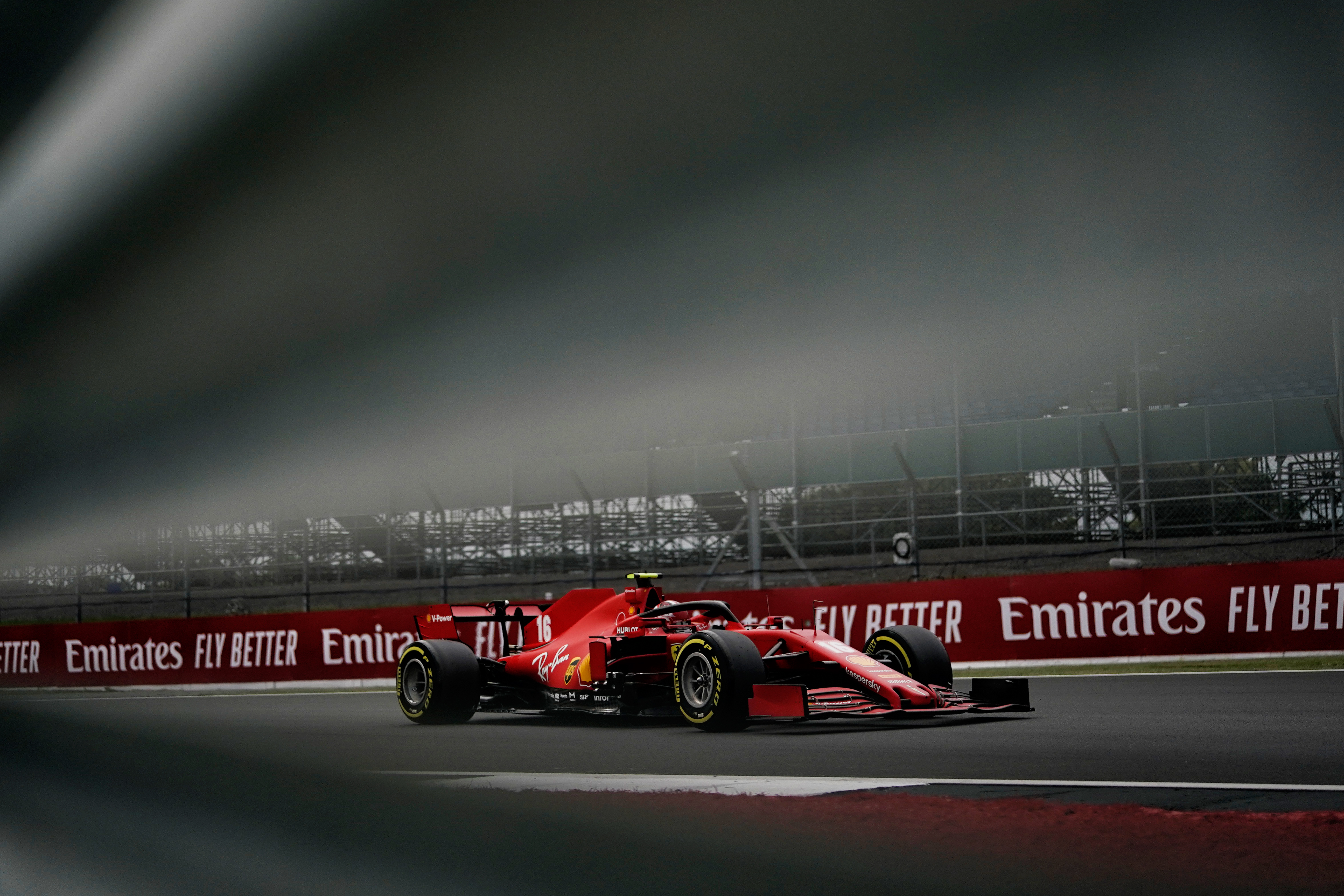 Charles Leclerc Ferrari Silverstone 2020