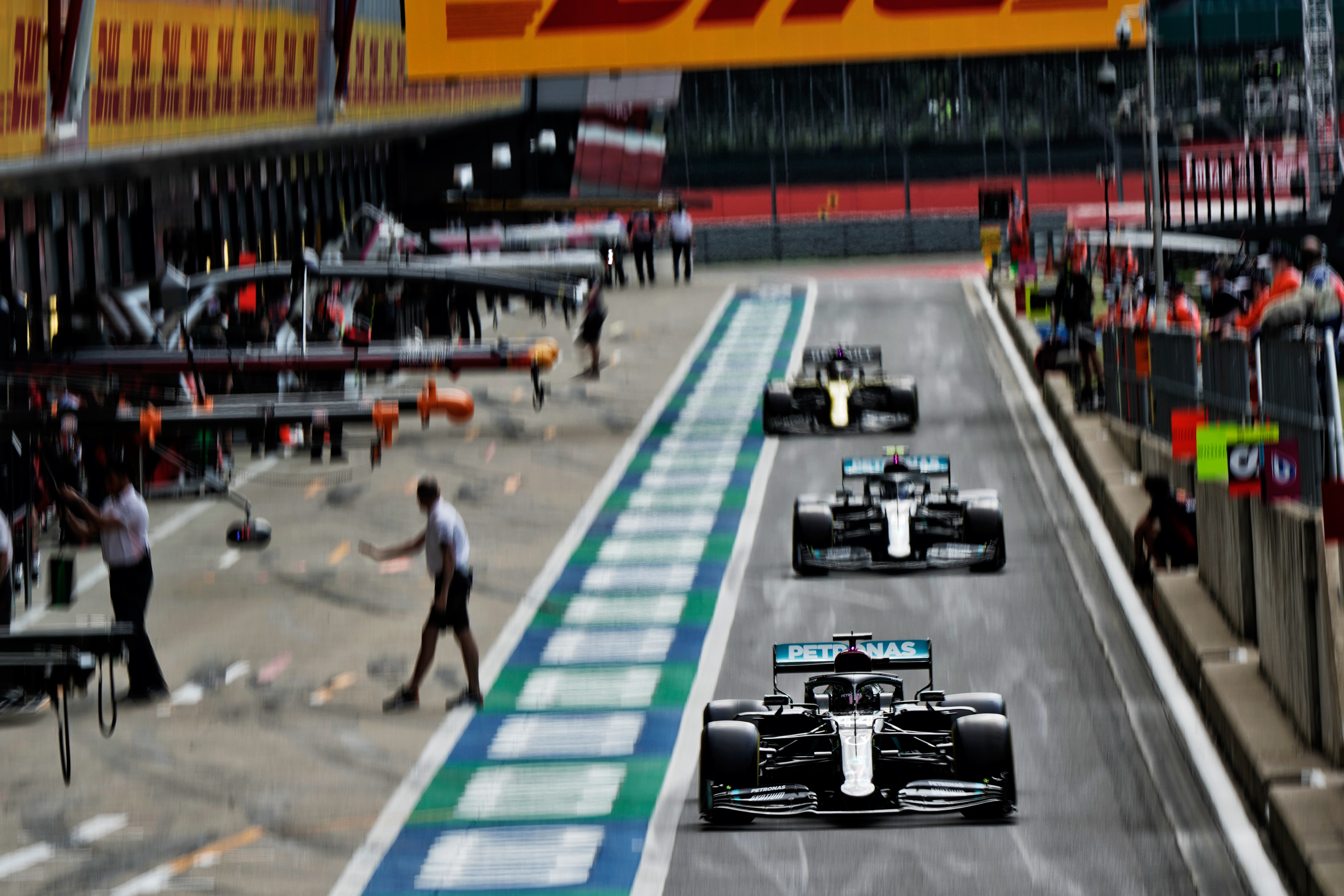 Motor Racing Formula One World Championship 70th Anniversary Grand Prix Qualifying Day Silverstone, England