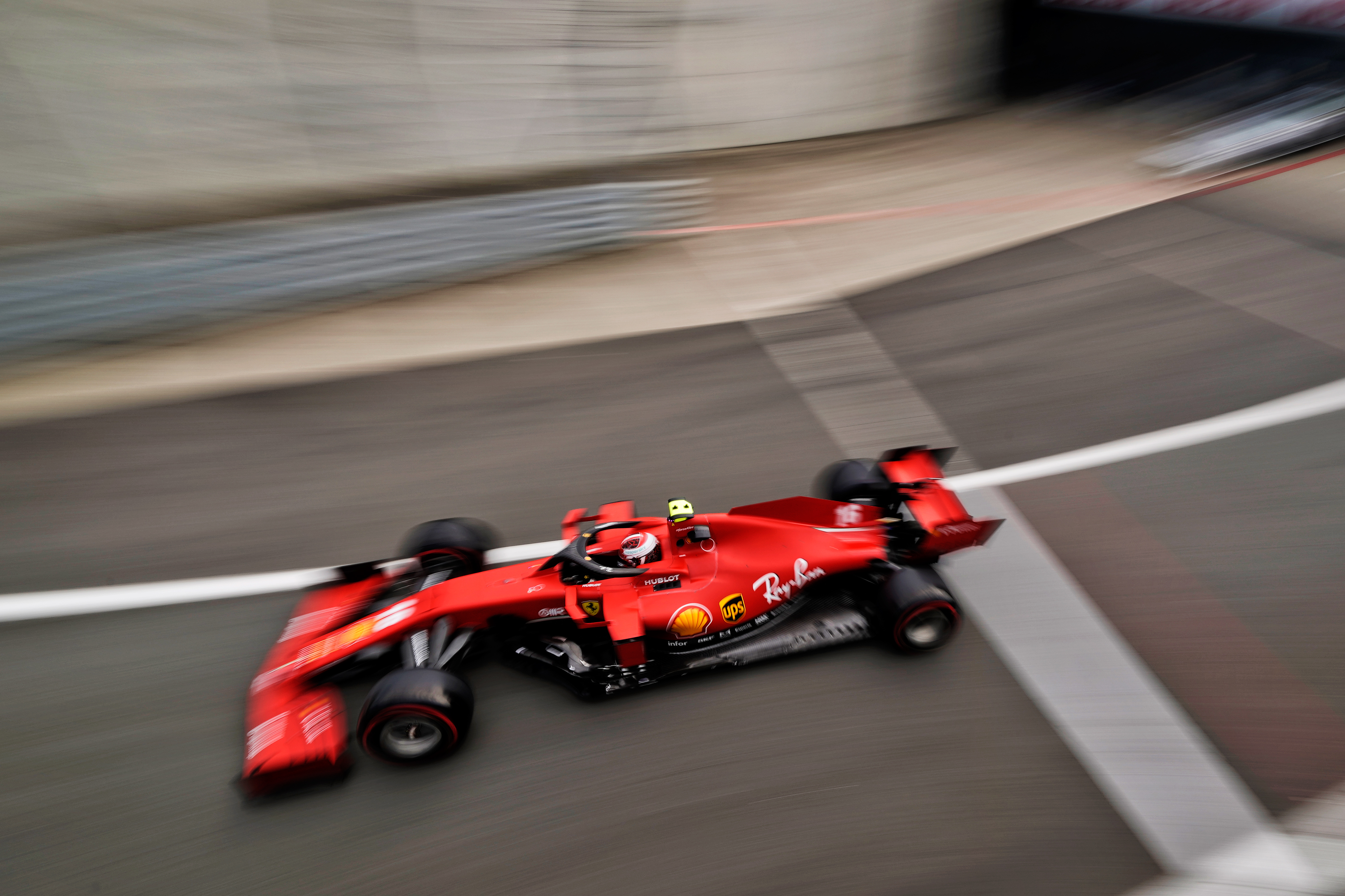 Charles Leclerc Ferrari Silverstone 2020