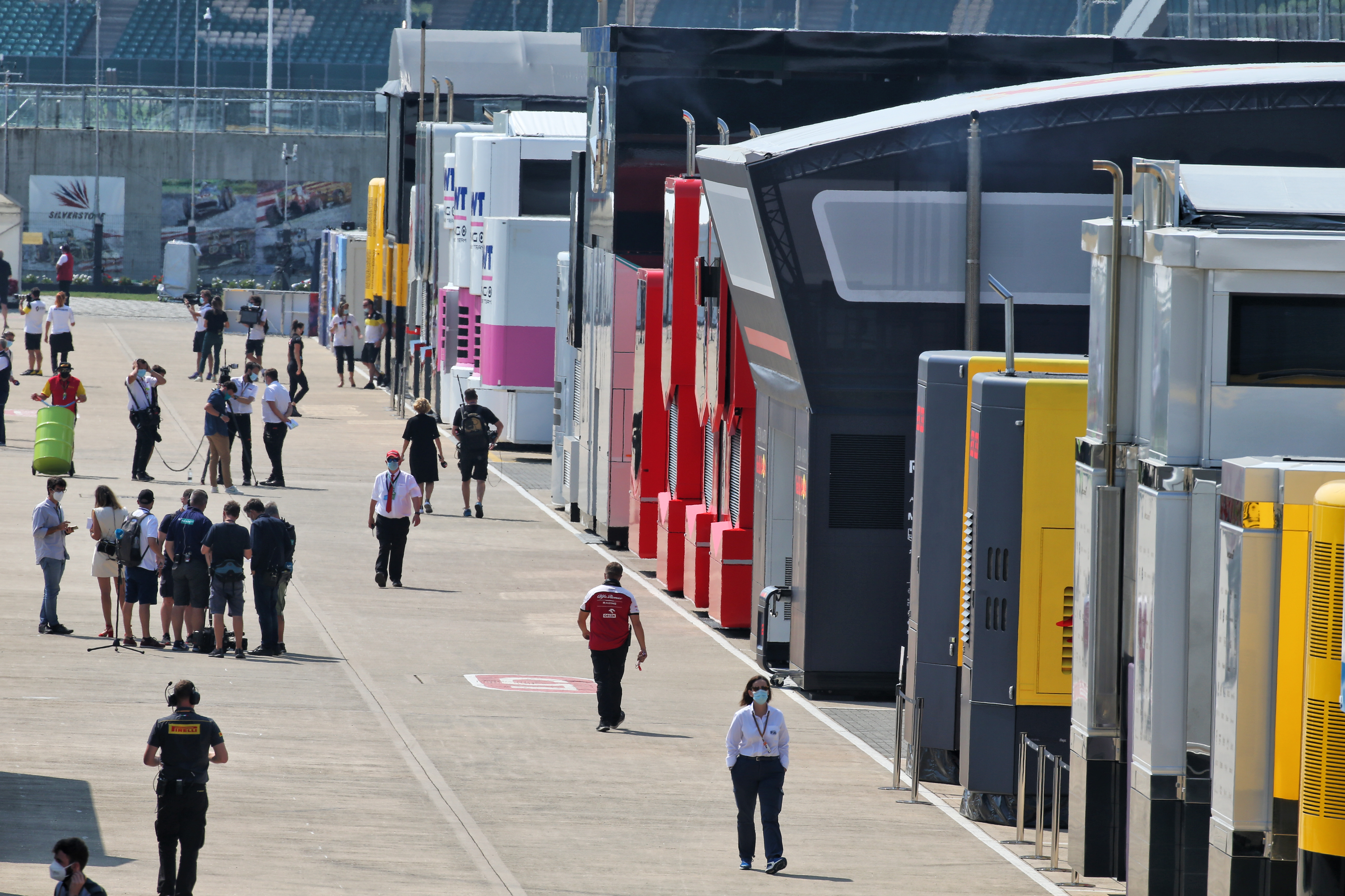 Motor Racing Formula One World Championship 70th Anniversary Grand Prix Race Day Silverstone, England