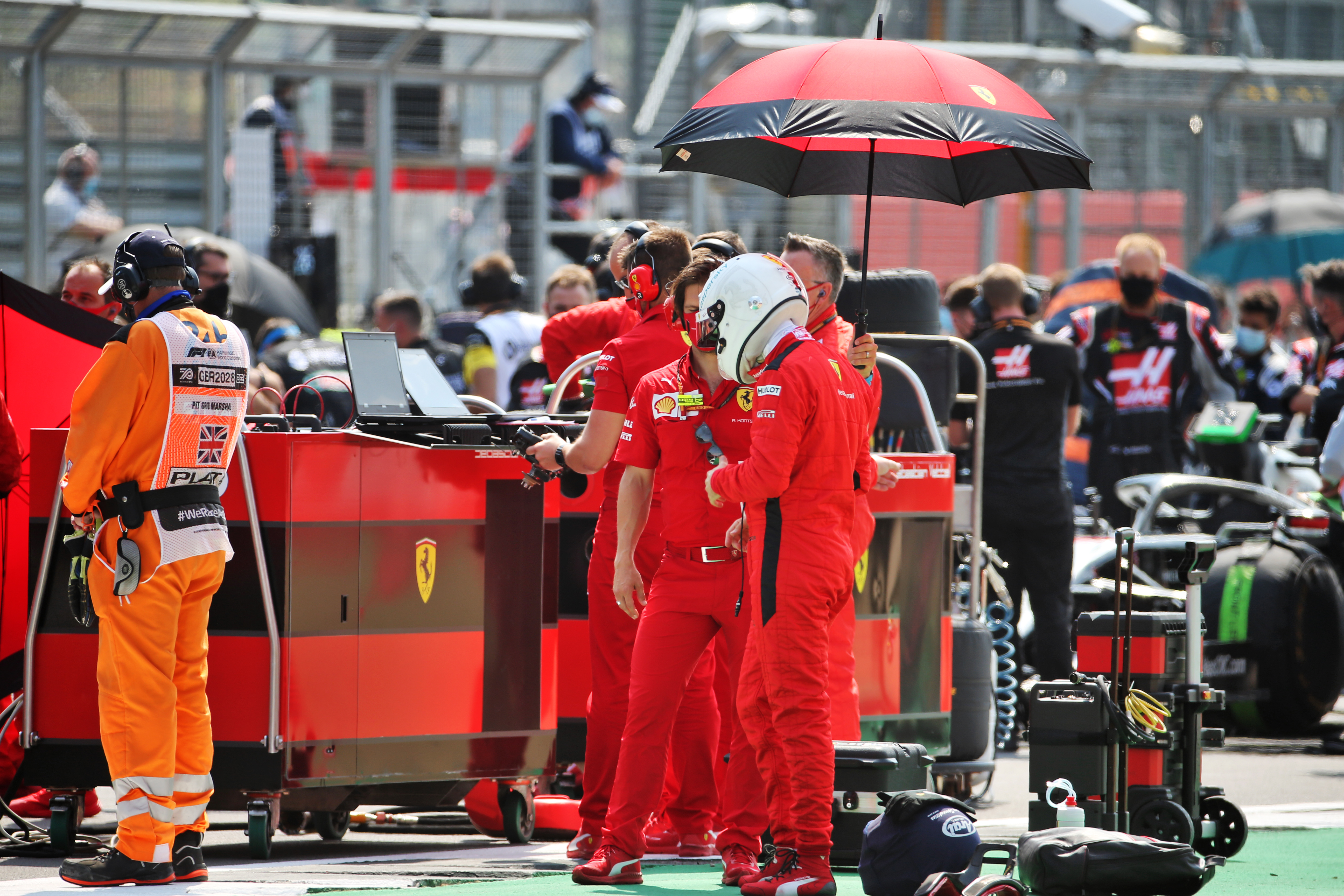 Motor Racing Formula One World Championship 70th Anniversary Grand Prix Race Day Silverstone, England