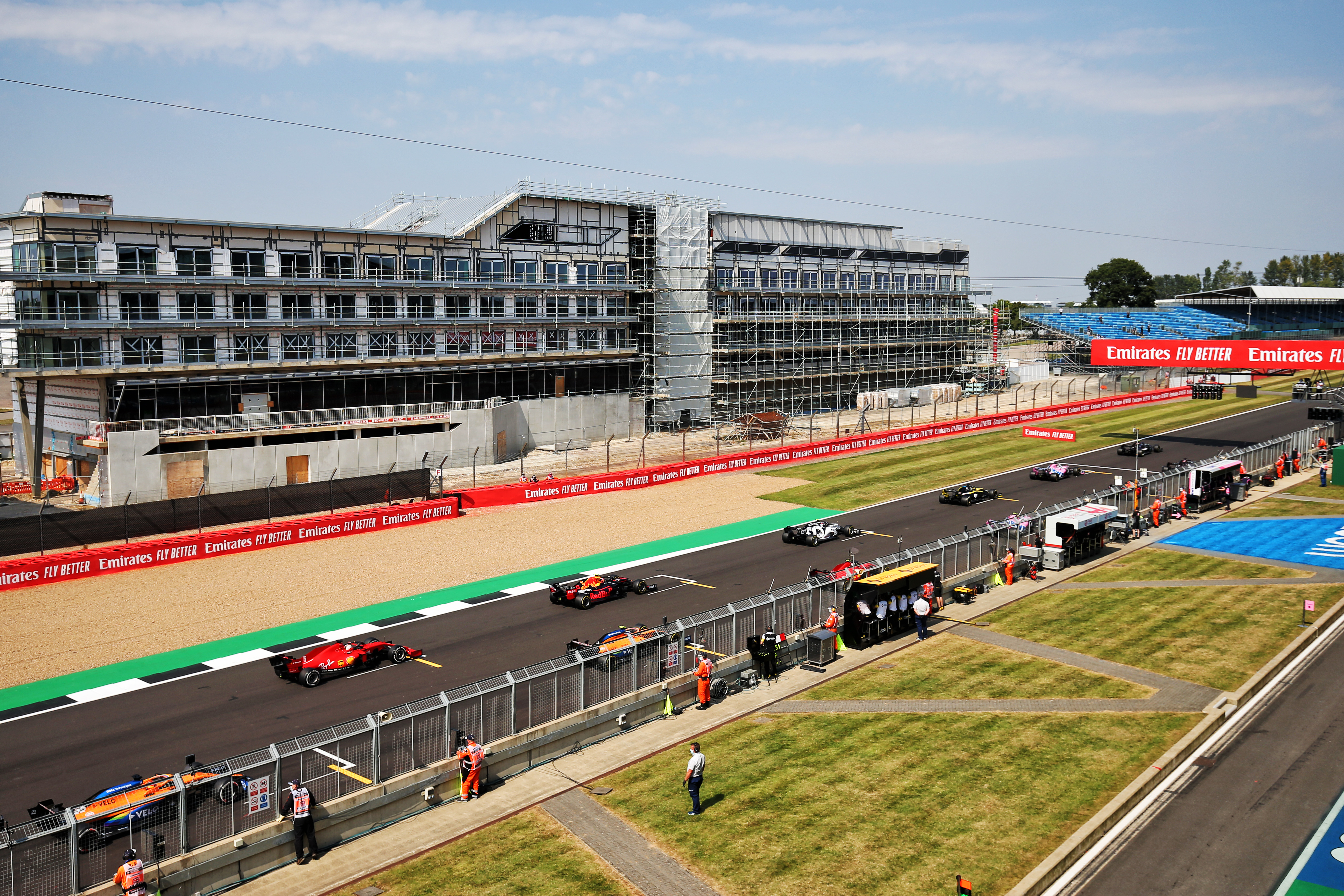 Motor Racing Formula One World Championship 70th Anniversary Grand Prix Race Day Silverstone, England