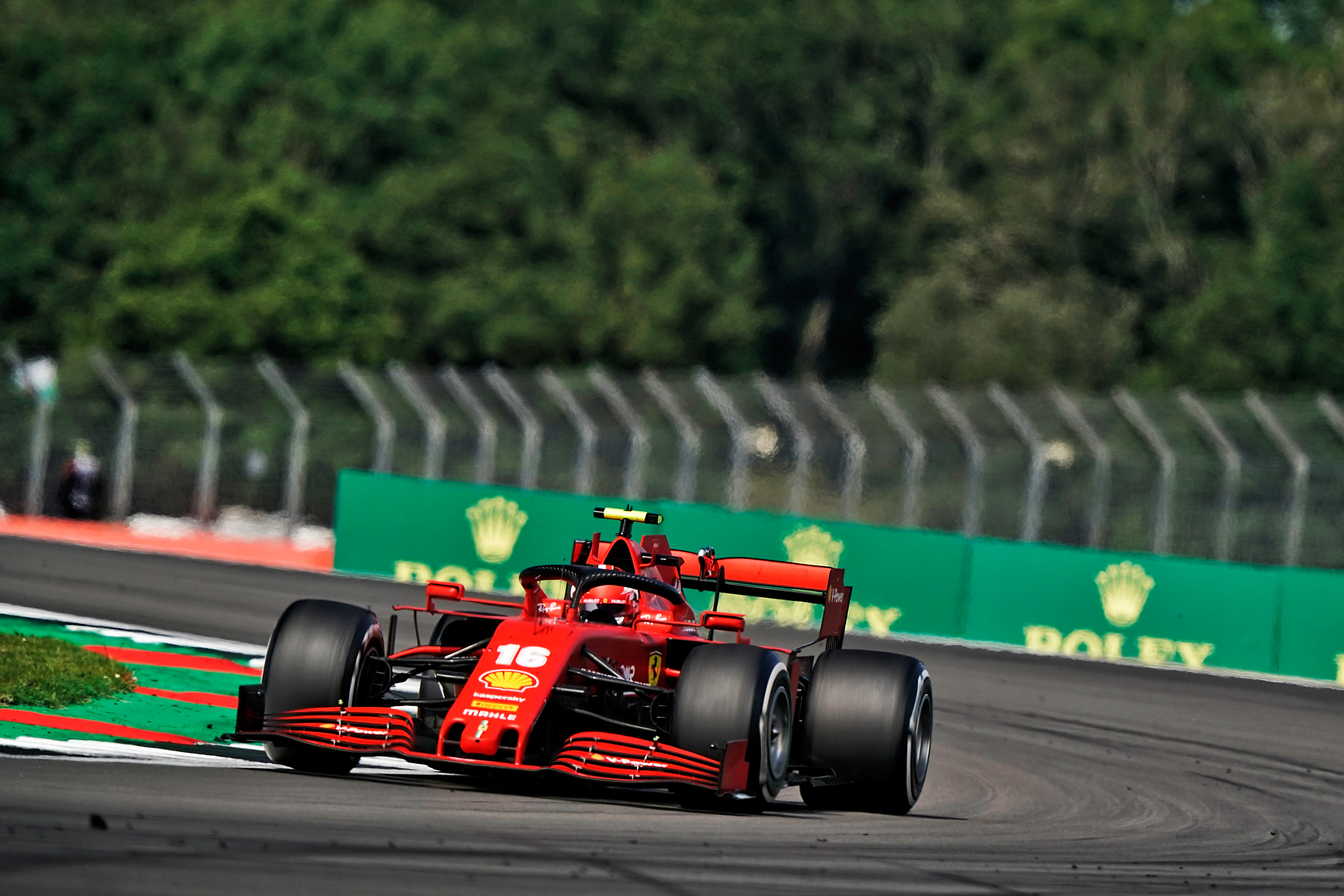 Charles Leclerc Ferrari Silverstone 2020