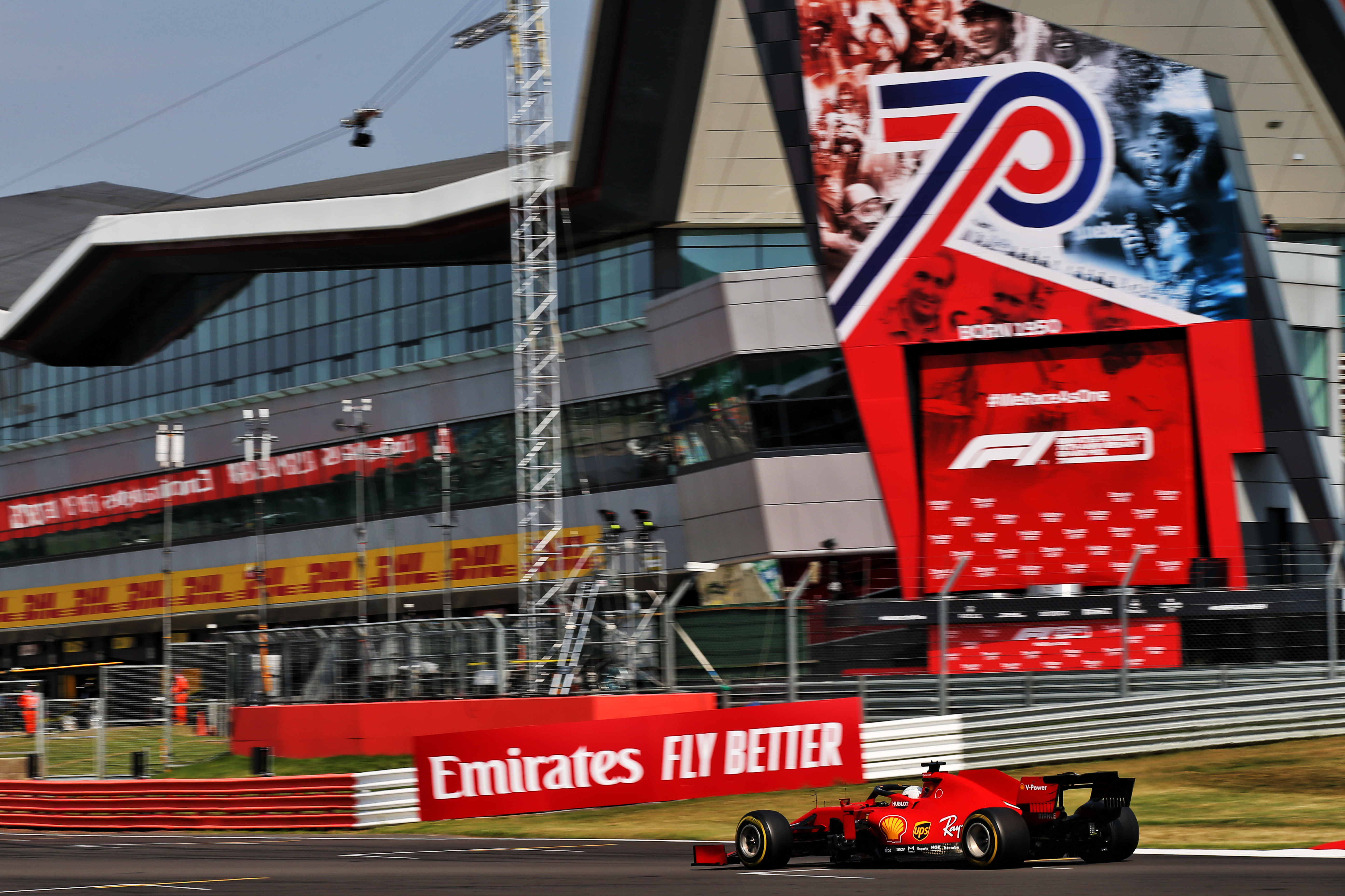 Motor Racing Formula One World Championship 70th Anniversary Grand Prix Race Day Silverstone, England