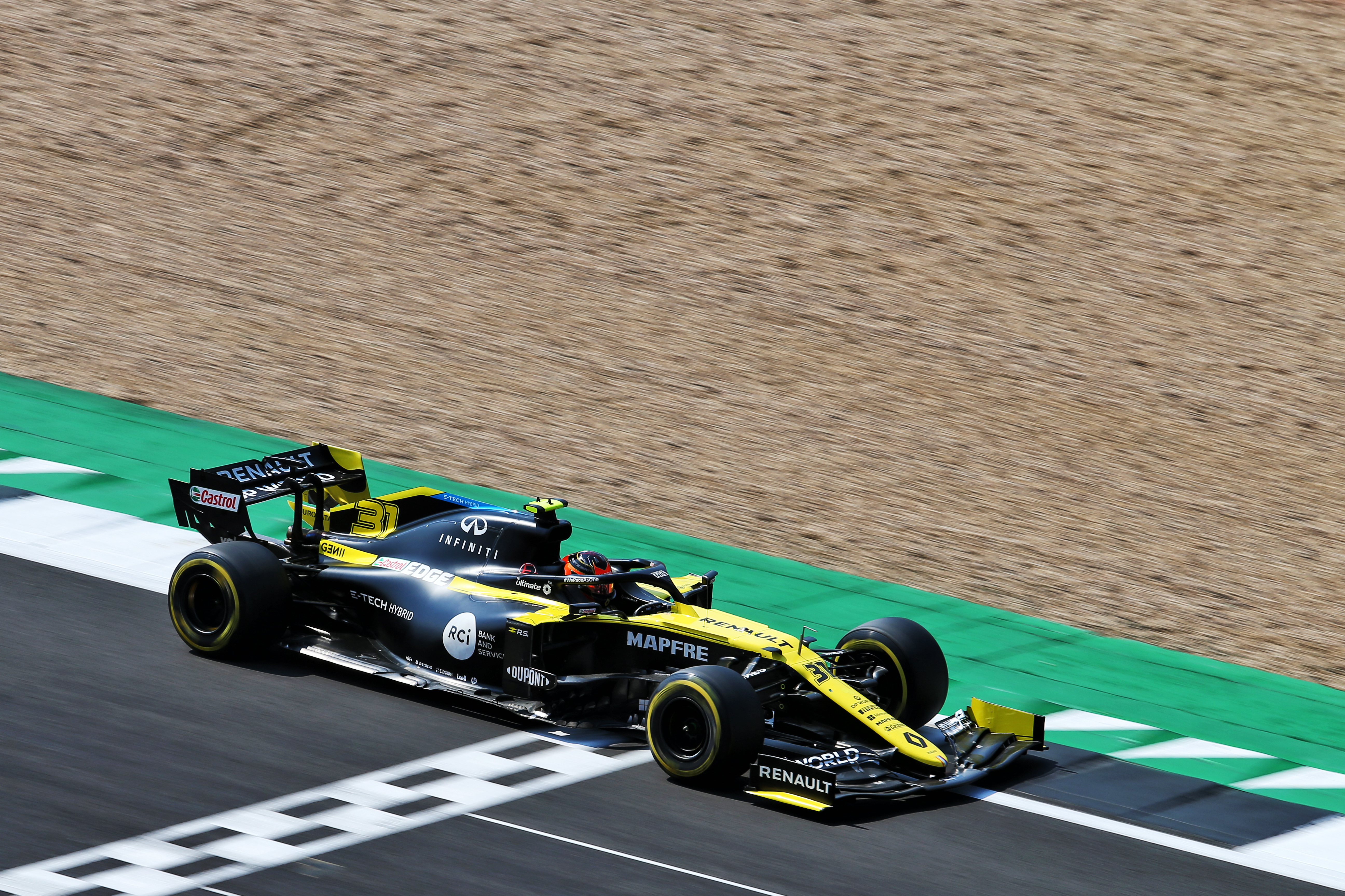 Motor Racing Formula One World Championship 70th Anniversary Grand Prix Race Day Silverstone, England