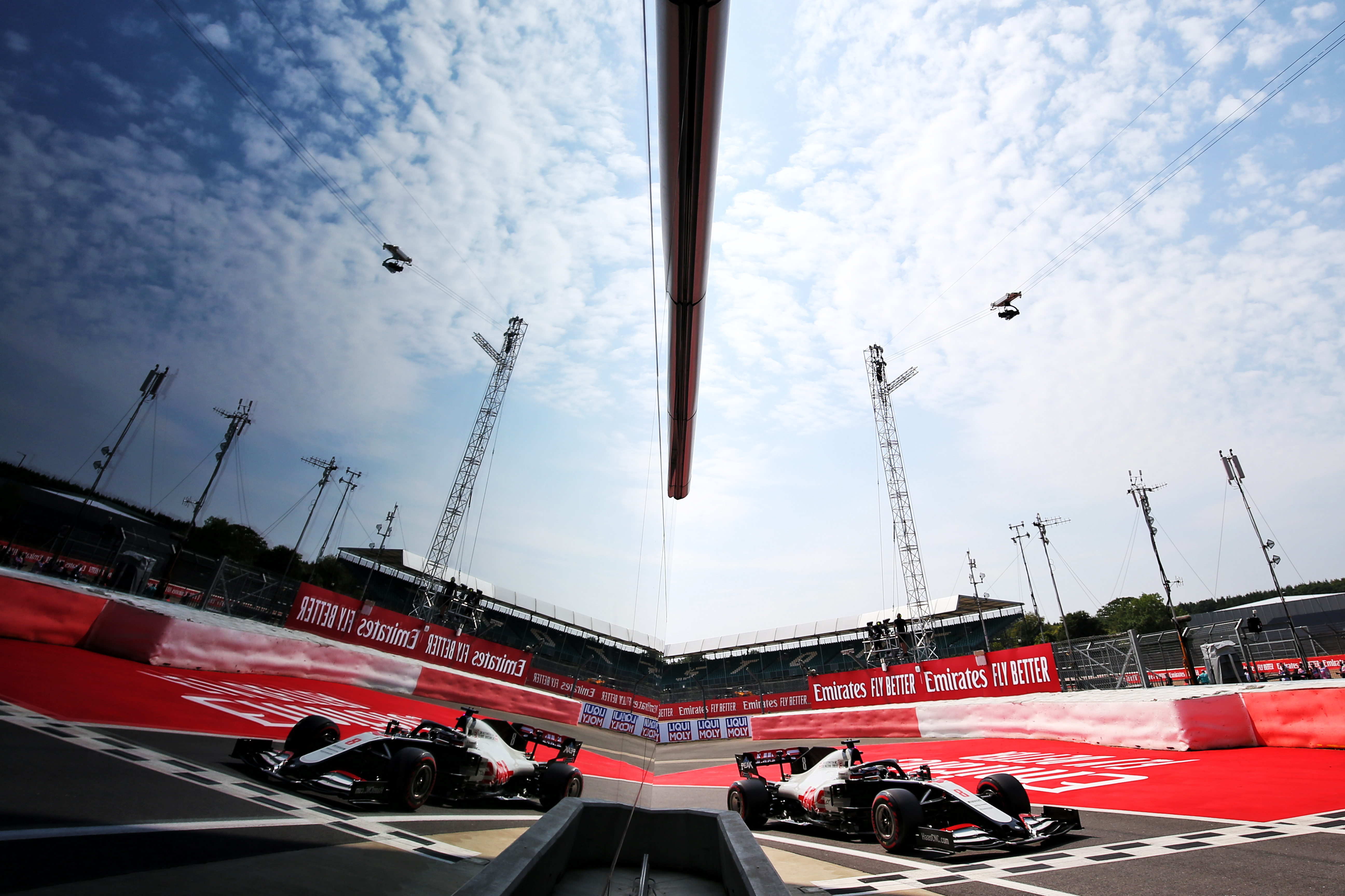 Romain Grosjean Haas Silverstone 2020