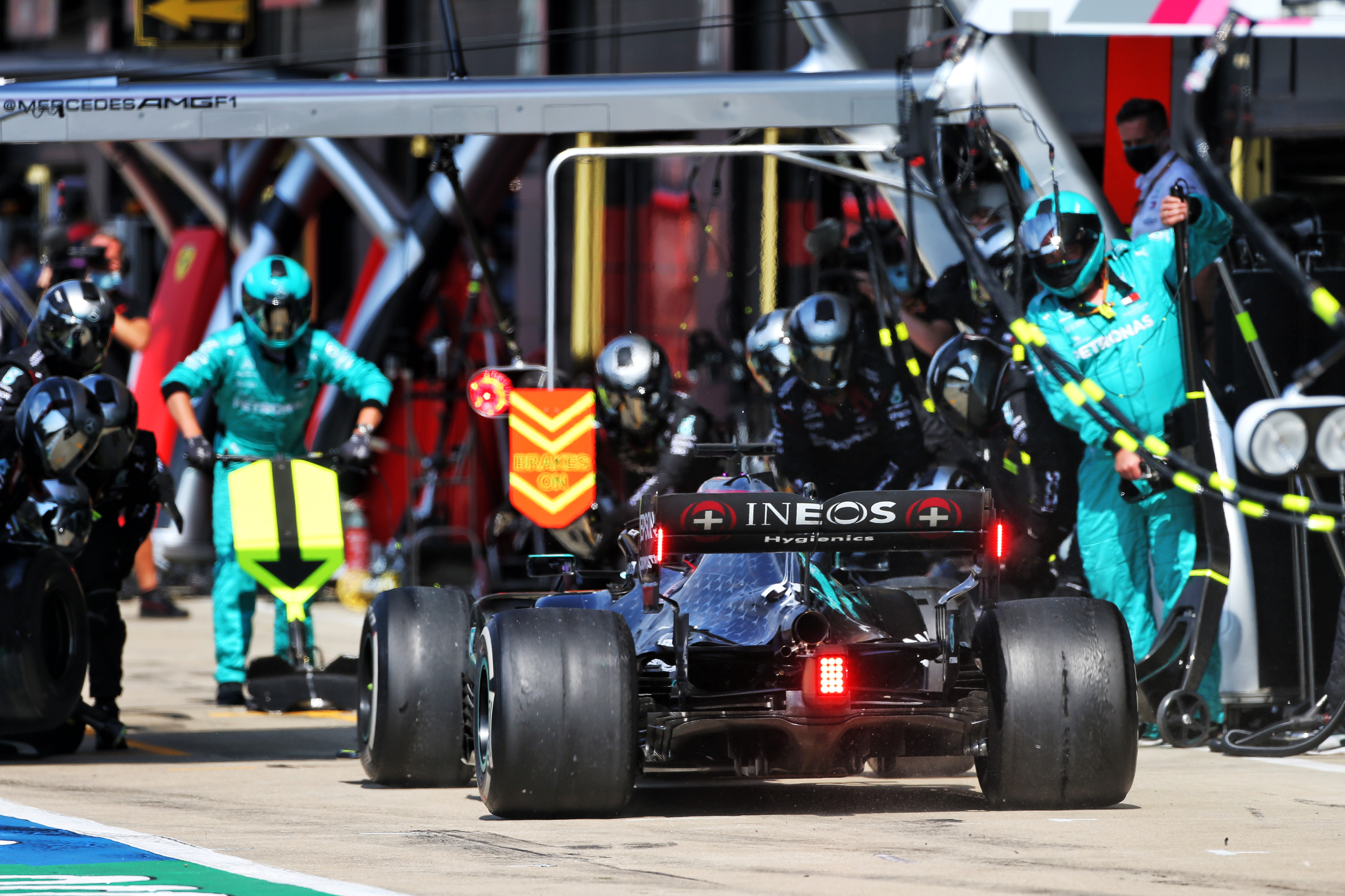 Lewis Hamilton Mercedes Anniversary Grand Prix