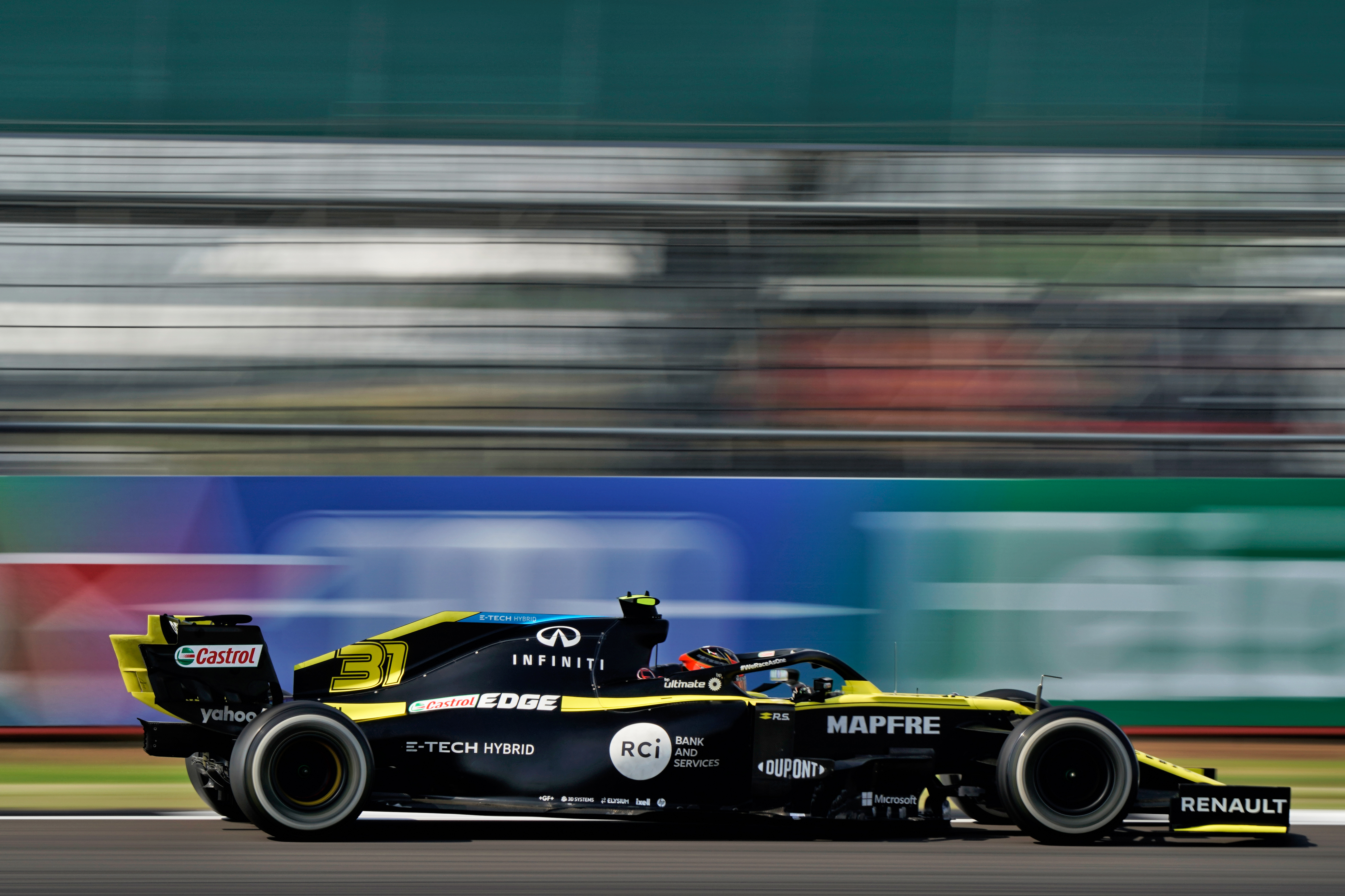 Motor Racing Formula One World Championship 70th Anniversary Grand Prix Race Day Silverstone, England