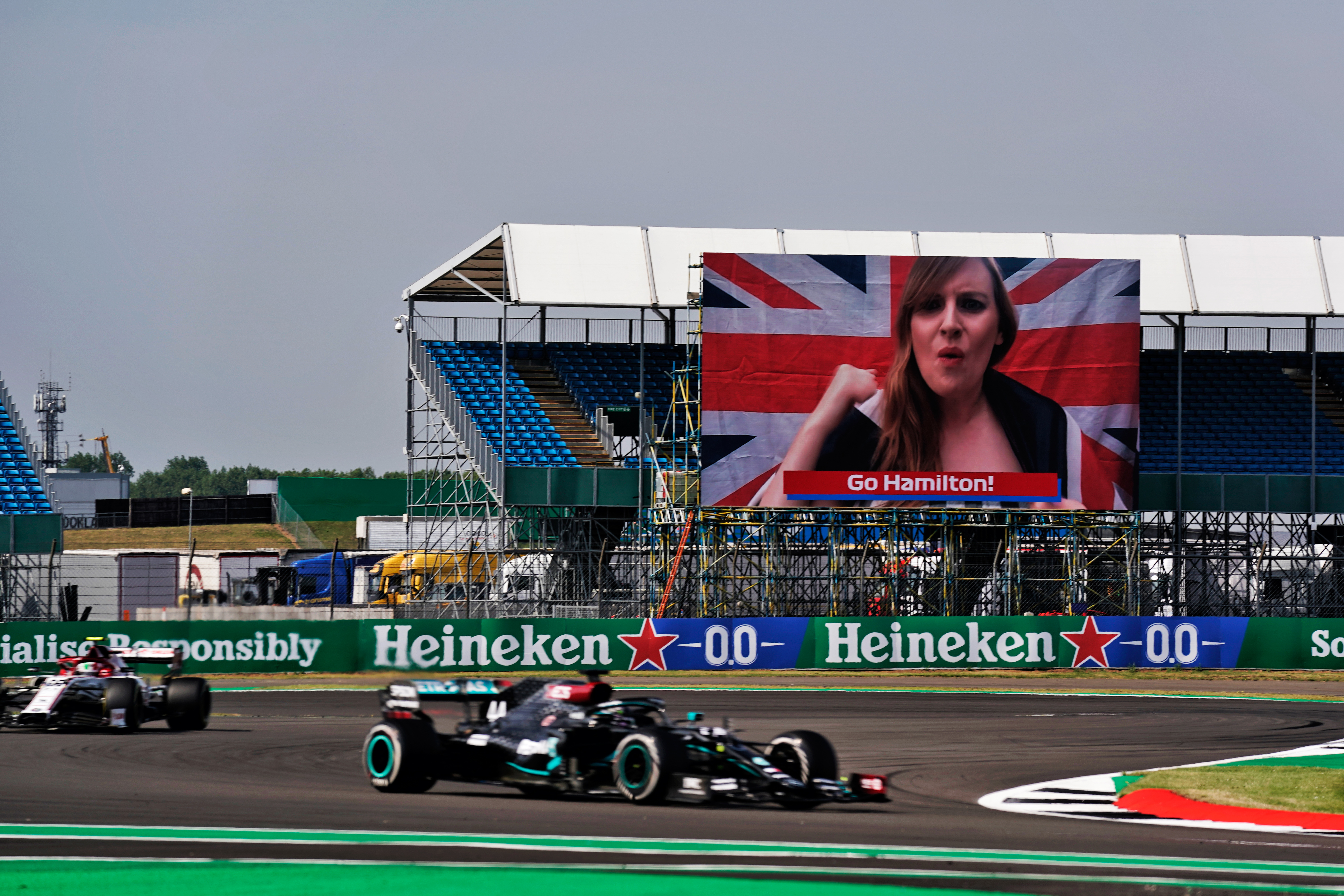 Lewis Hamilton Mercedes 70th Anniversary Grand Prix Silverstone 2020