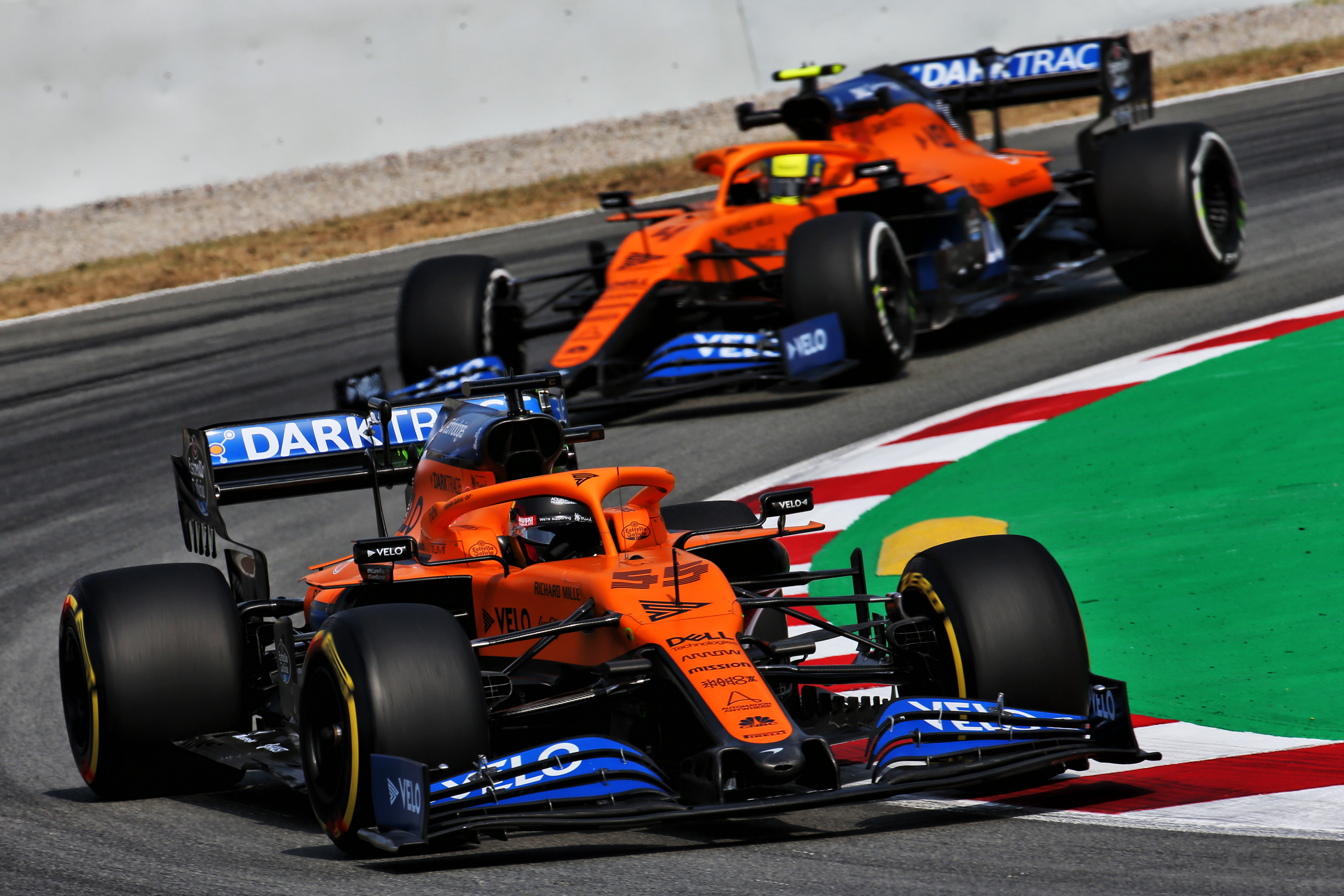 Carlos Sainz Jr Lando Norris McLaren Spanish Grand Prix 2020 Barcelona