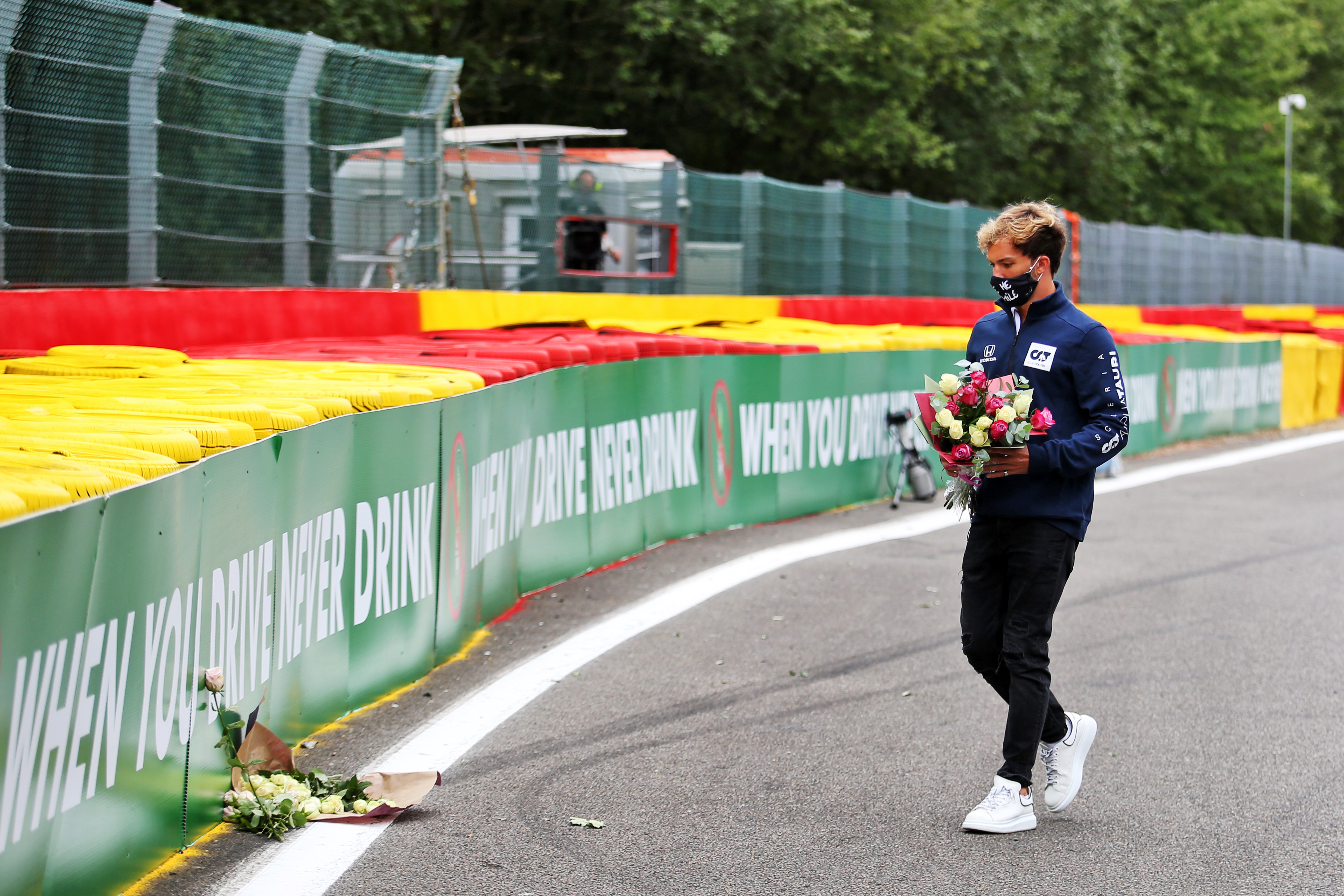 Pierre Gasly Anthoine Hubert tribute