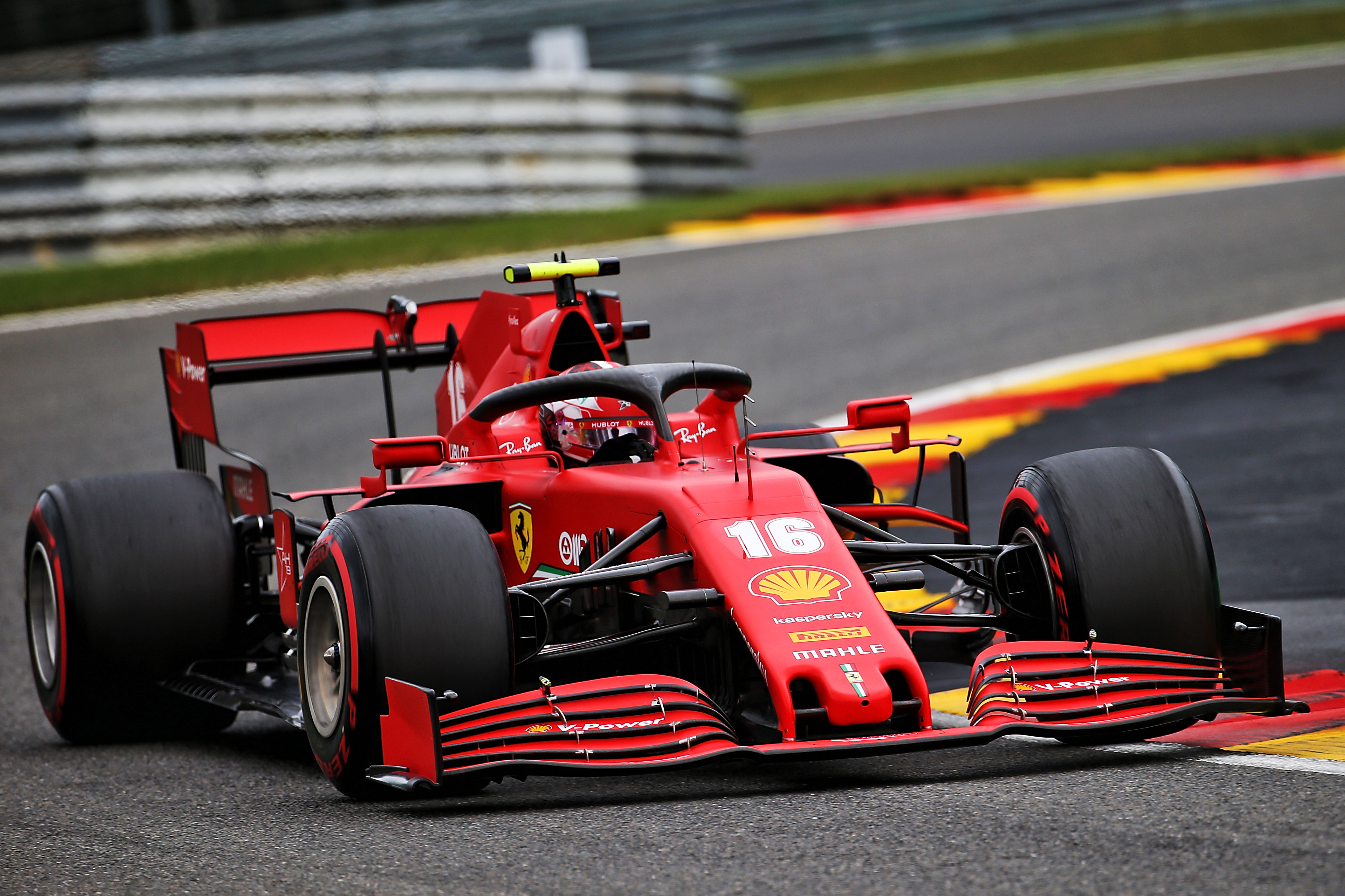 Charles Leclerc Ferrari Belgian Grand Prix 2020 Spa