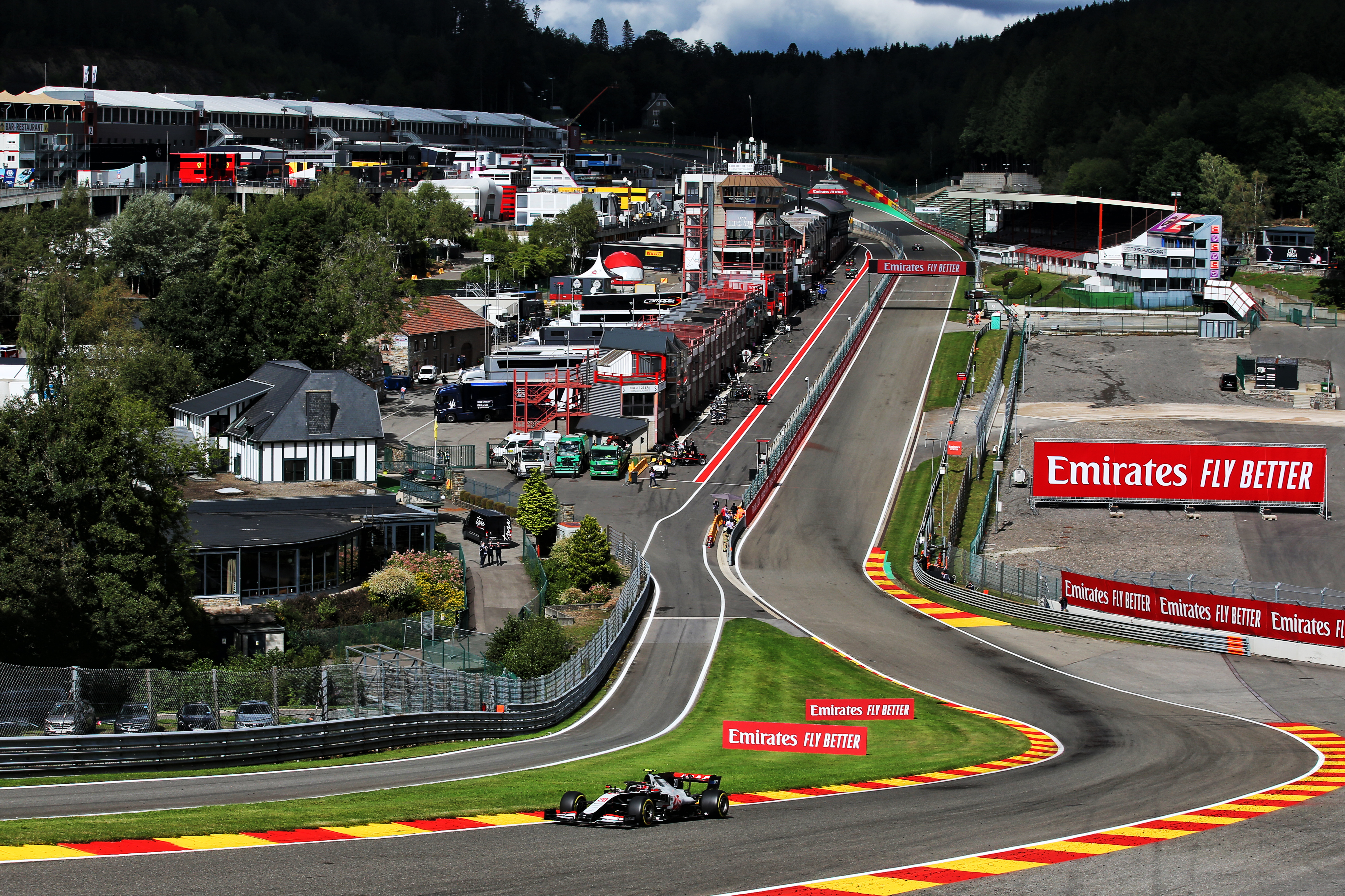 Motor Racing Formula One World Championship Belgian Grand Prix Qualifying Day Spa Francorchamps, Belgium