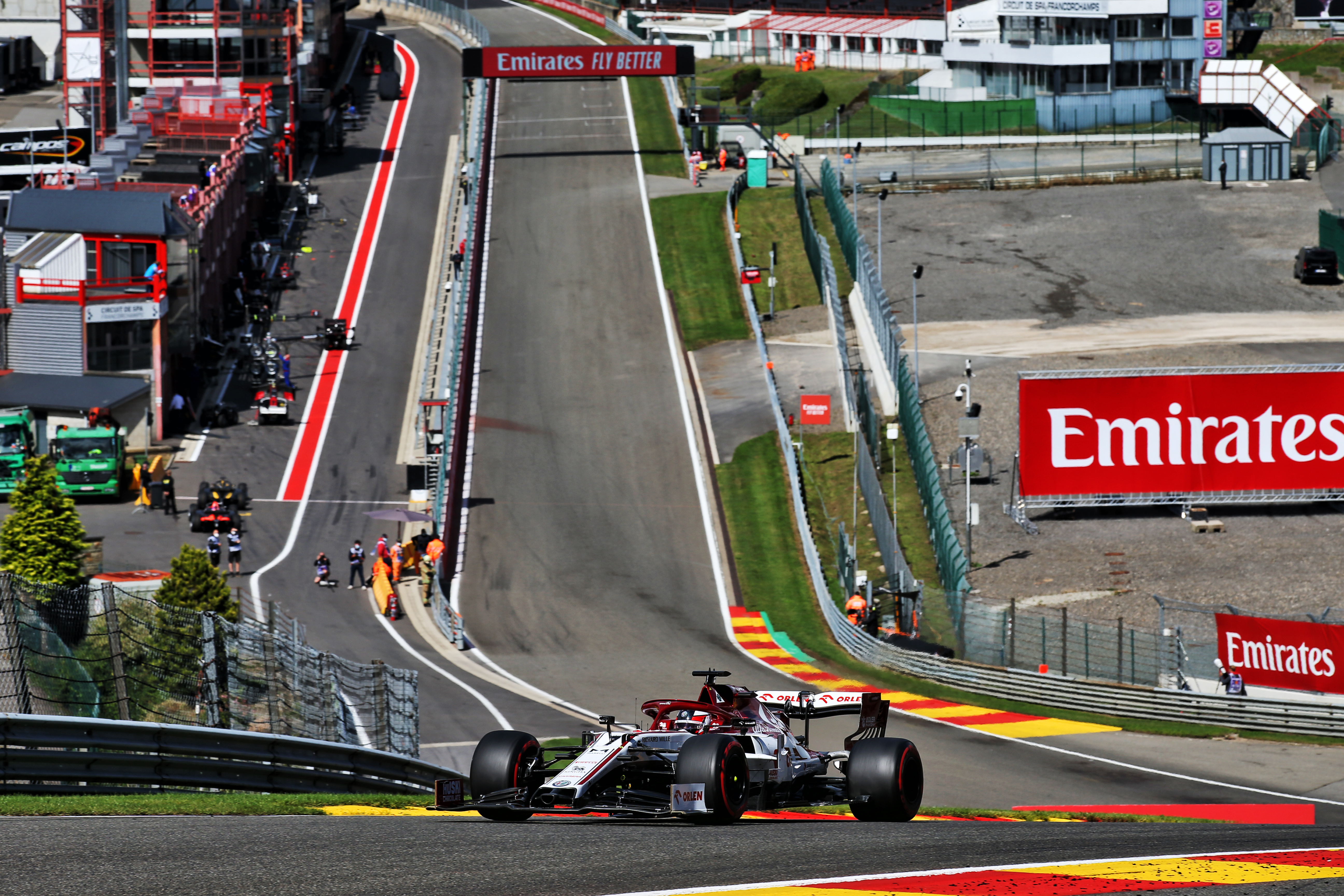 Kimi Raikkonen Alfa Romeo F1 Spa 2020