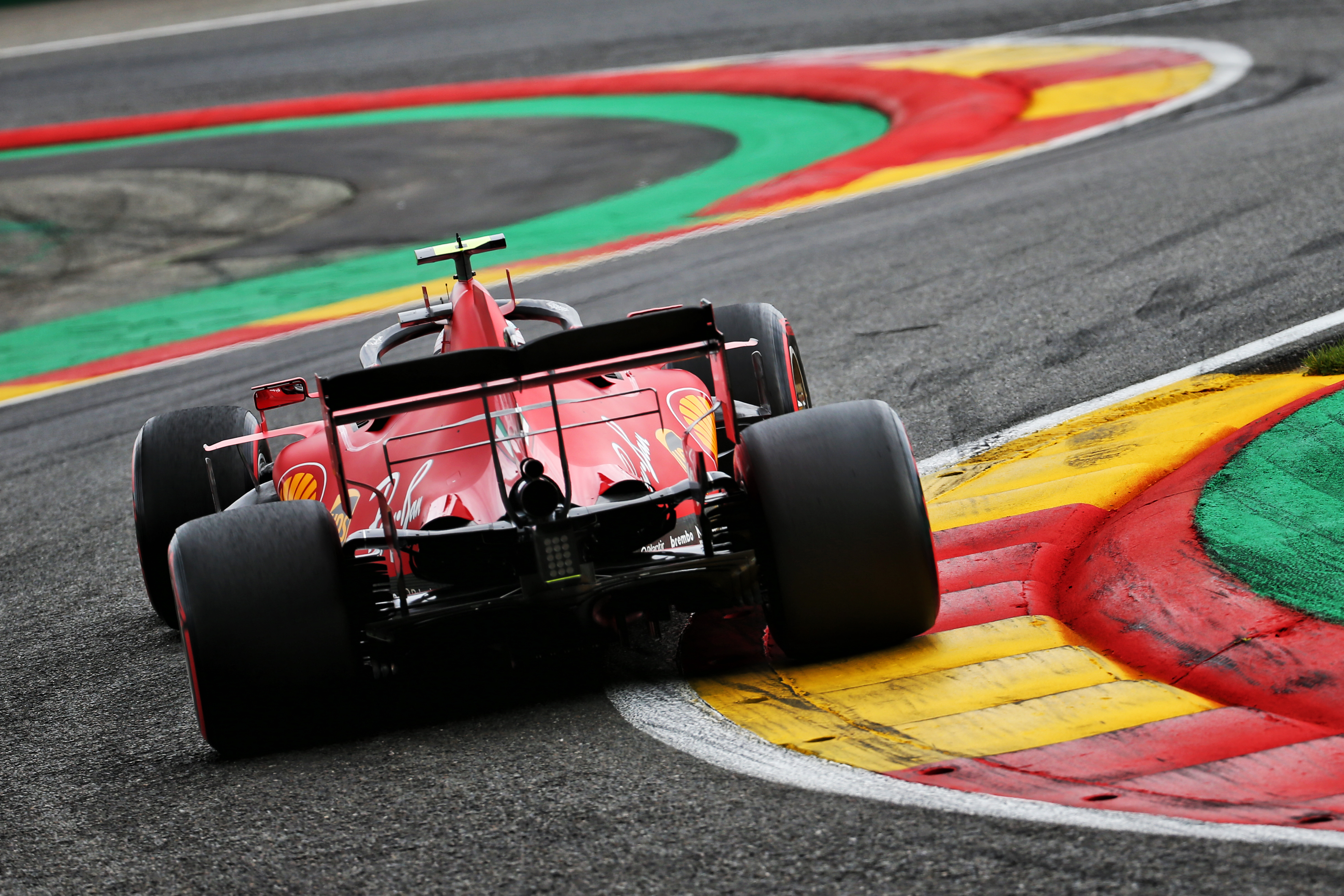 Ferrari F1 2020 Belgian Grand Prix Spa Bus Stop chicane