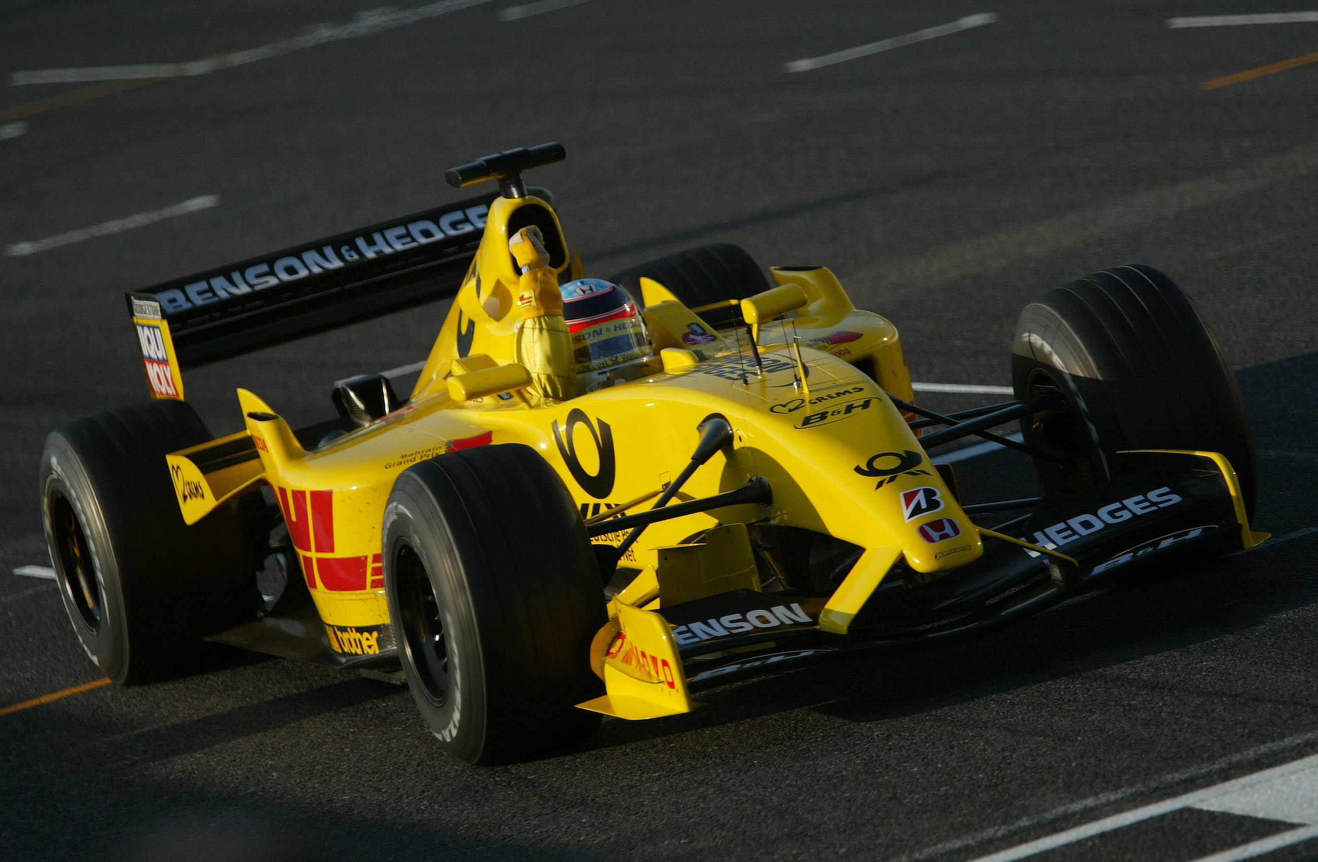 Takuma Sato Jordan 2004 F1