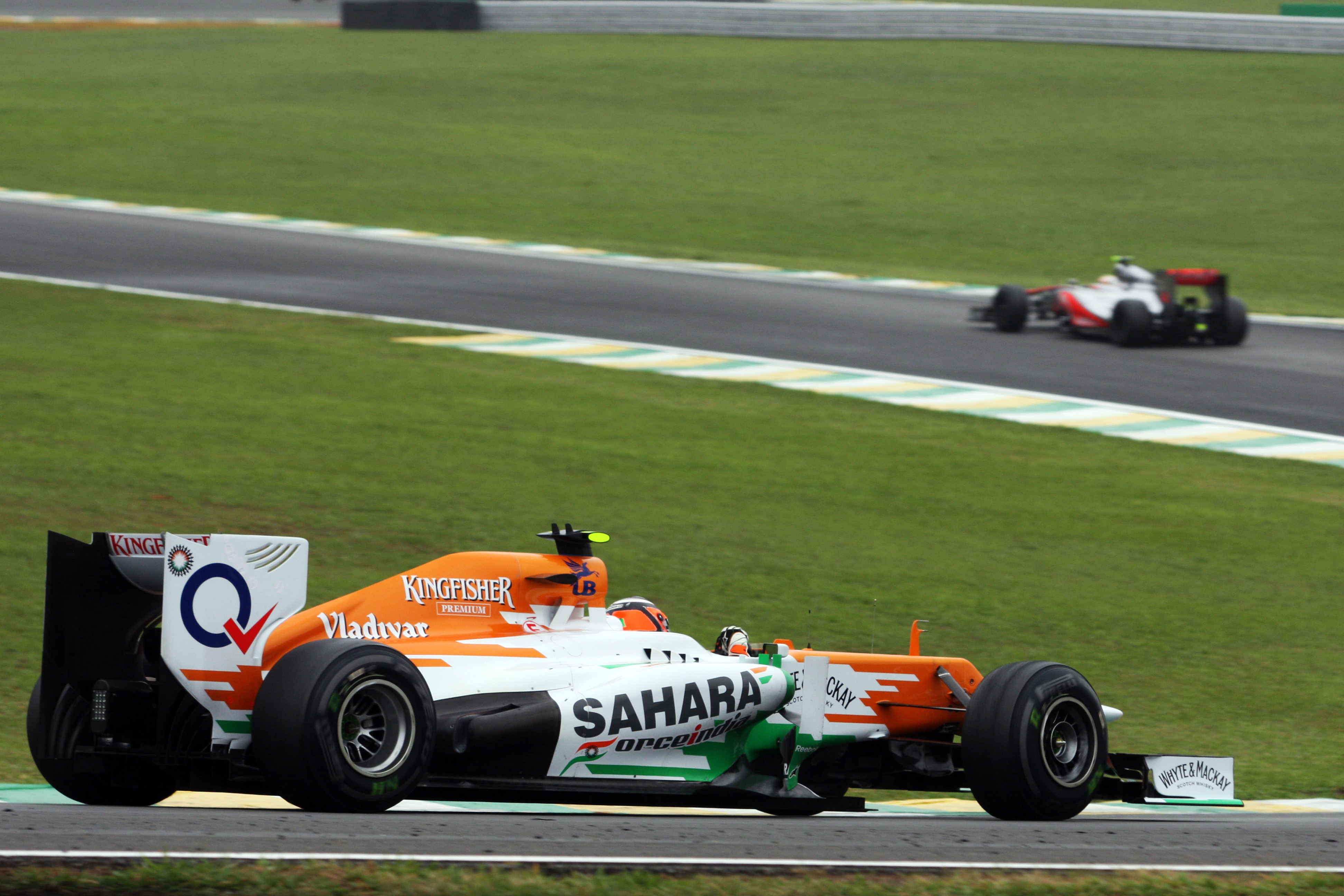 Motor Racing Formula One World Championship Brazilian Grand Prix Race Day Sao Paulo, Brazil