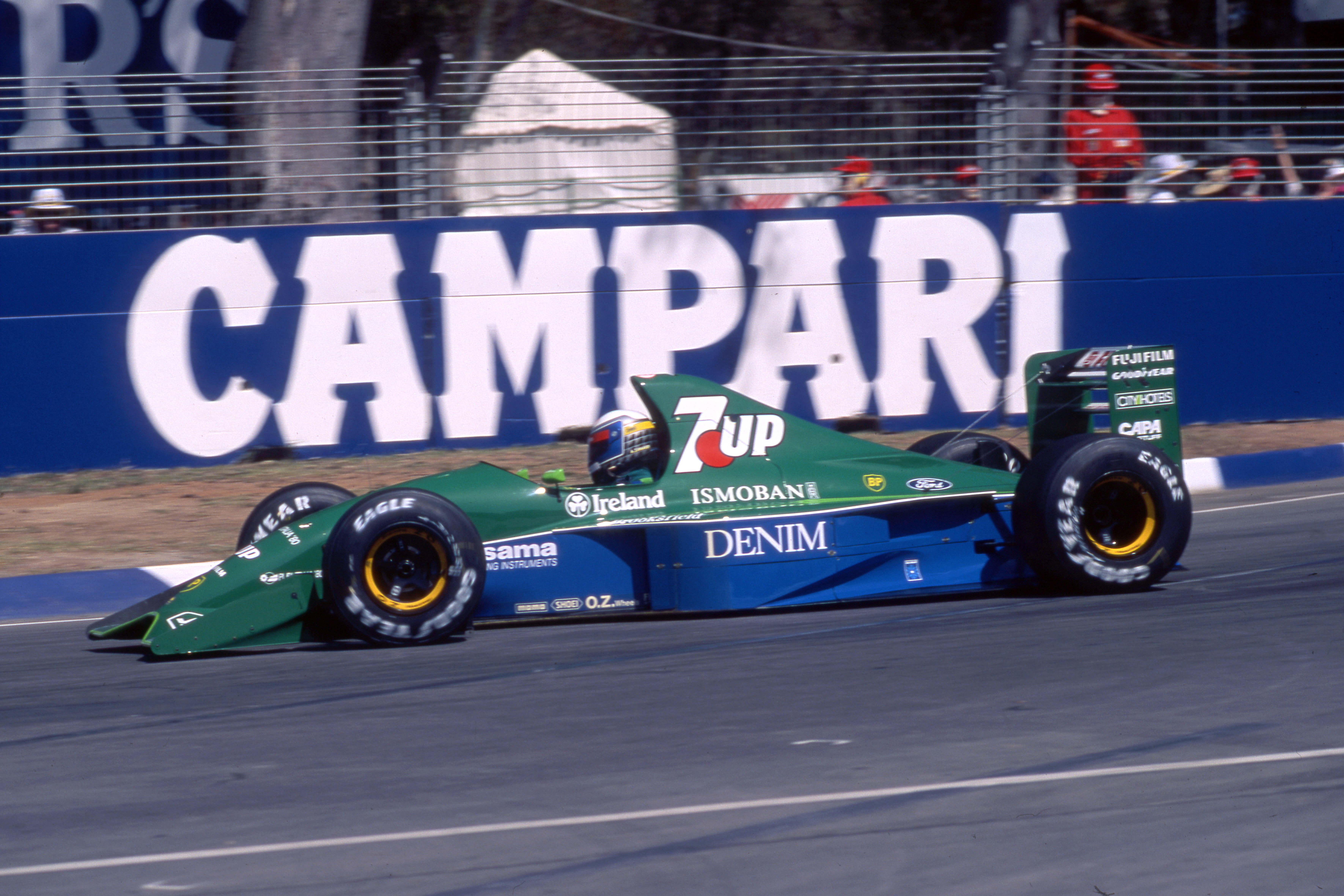 Alex Zanardi Jordan 1991 Australian Grand Prix Adelaide Jordan 191