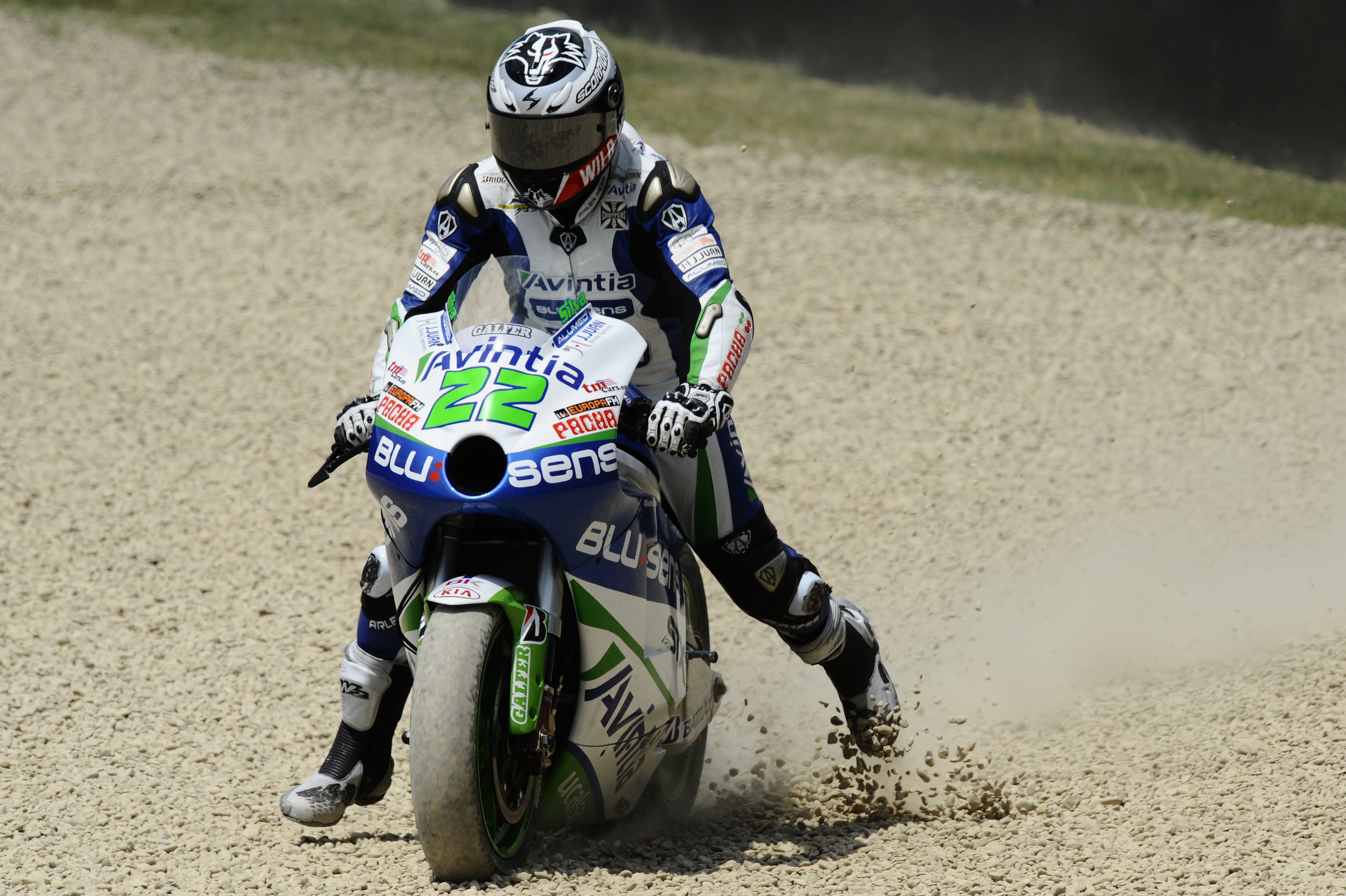 Ivan SIlva Avintia Mugello MotoGP 2012