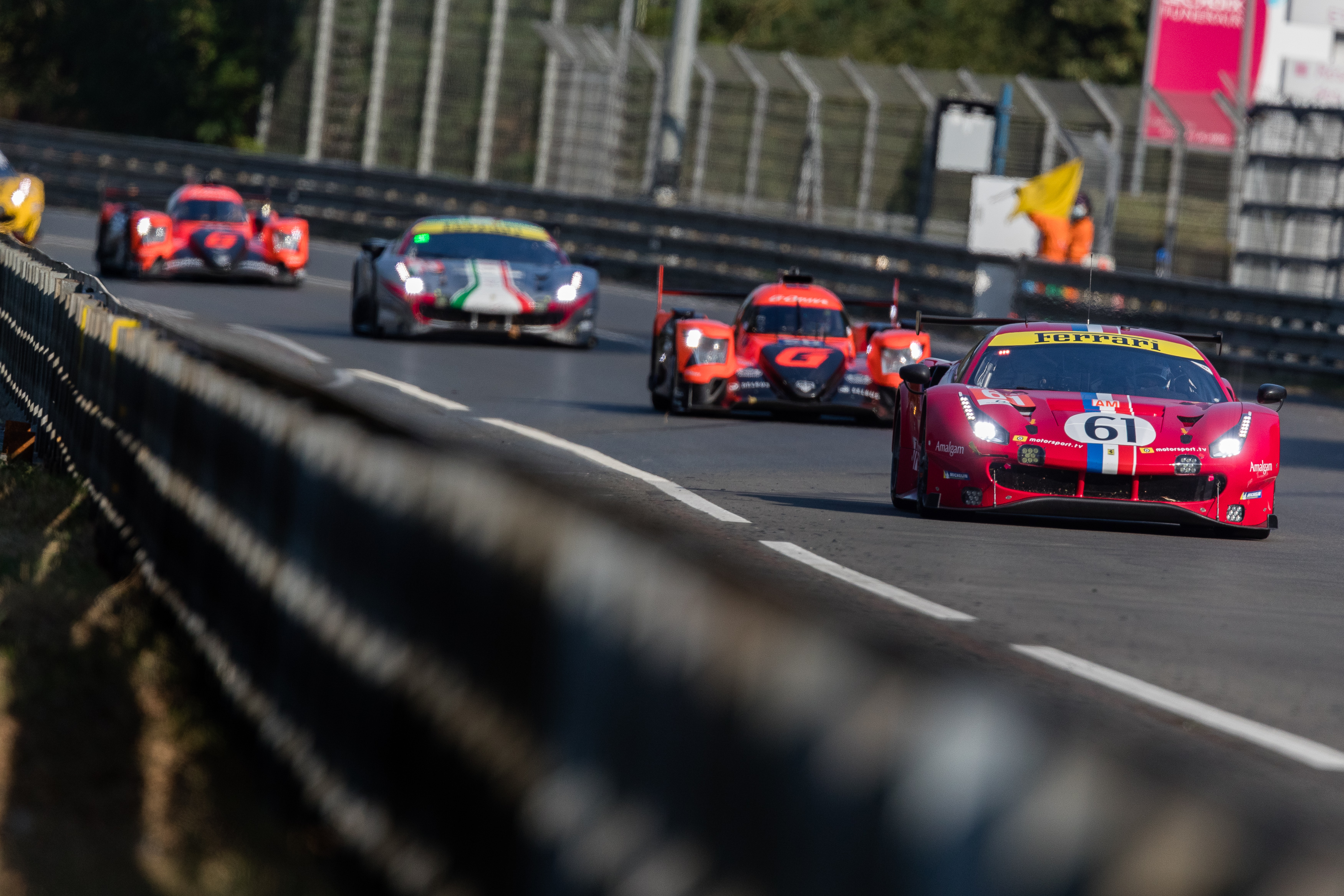 #61 Luzich Racing / Che / Ferrari 488 Gte Evo 24h Of Le Mans Circuit De La Sarthe Le Mans France 