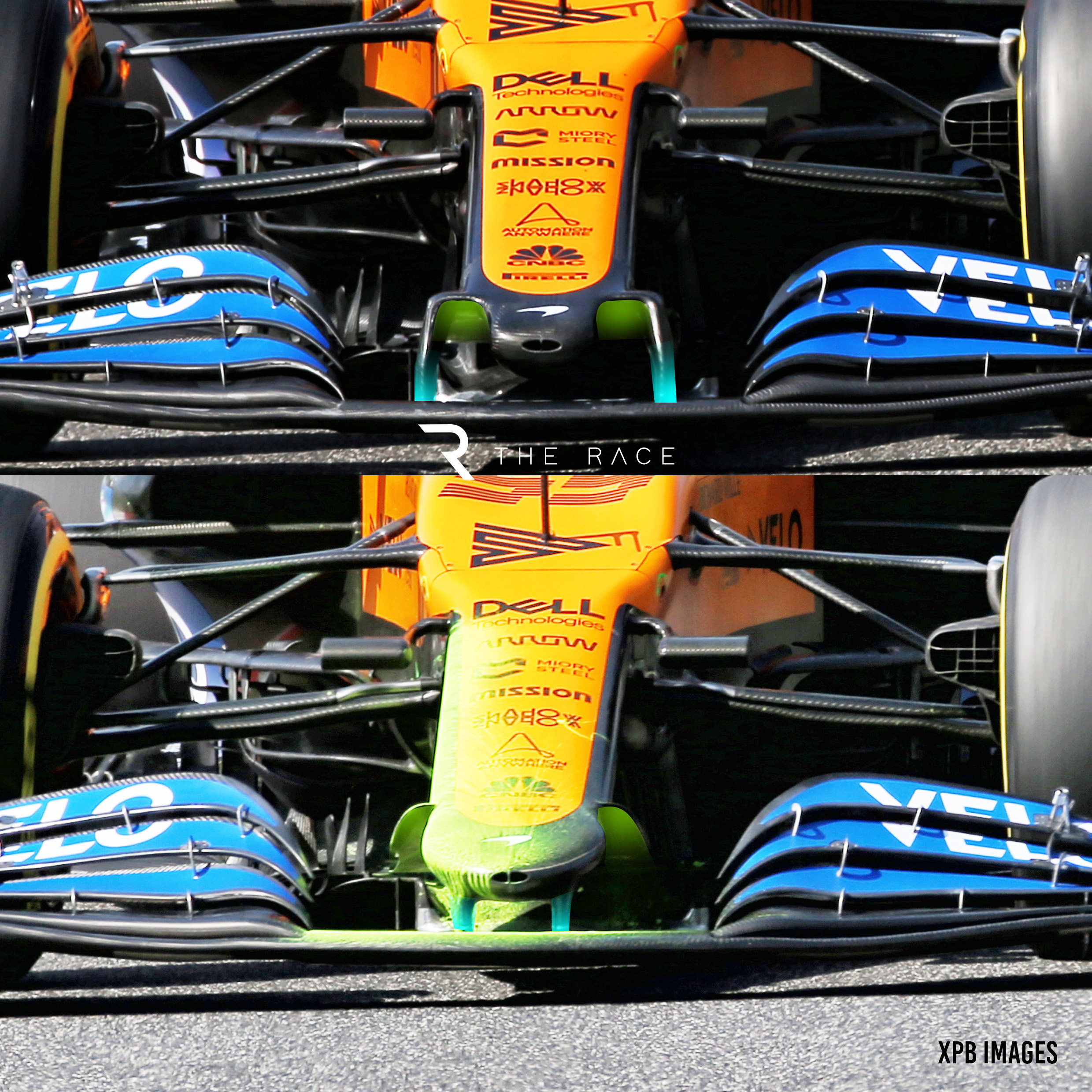 McLaren wing tech