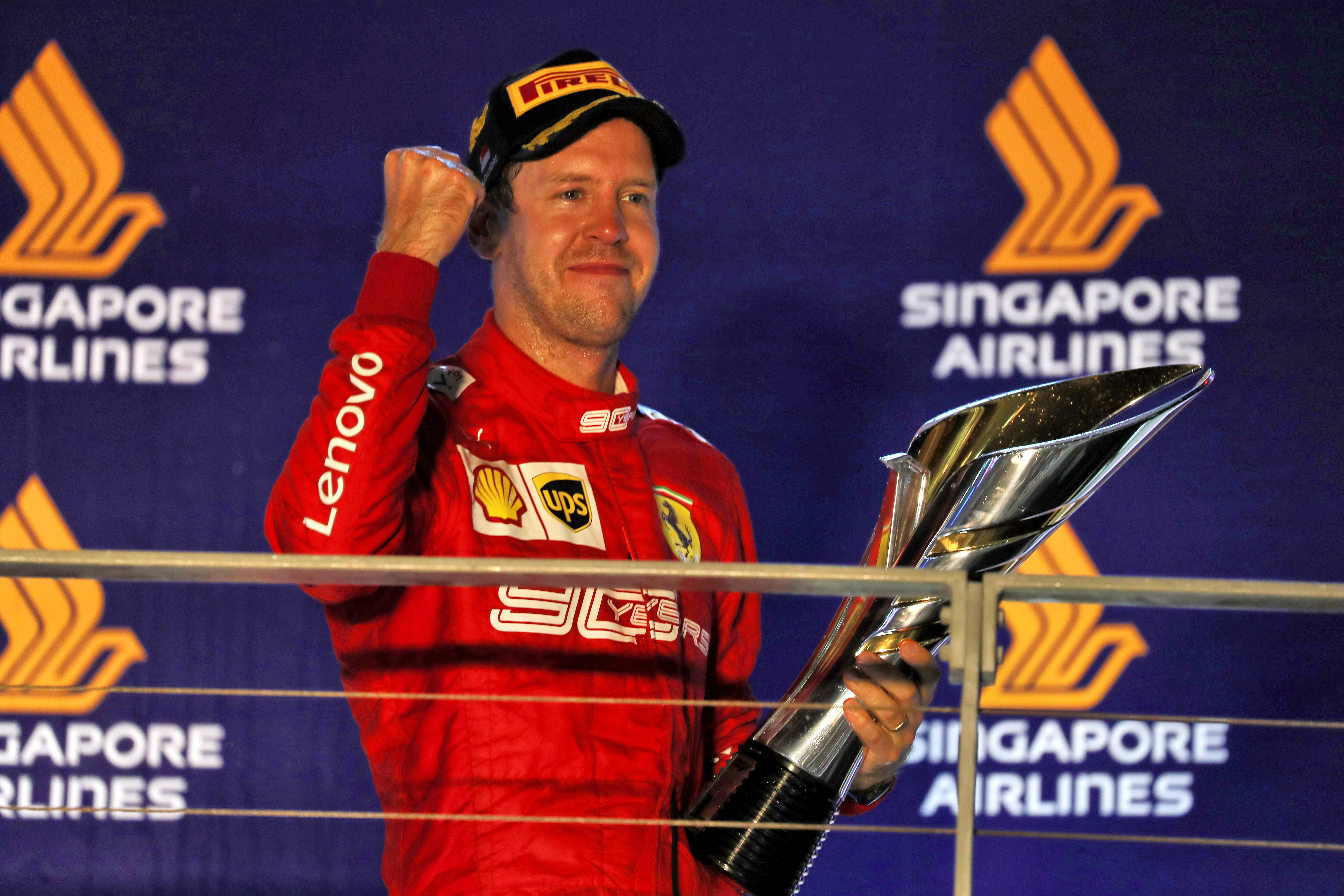 Sebastian Vettel wins Singapore Grand Prix 2019