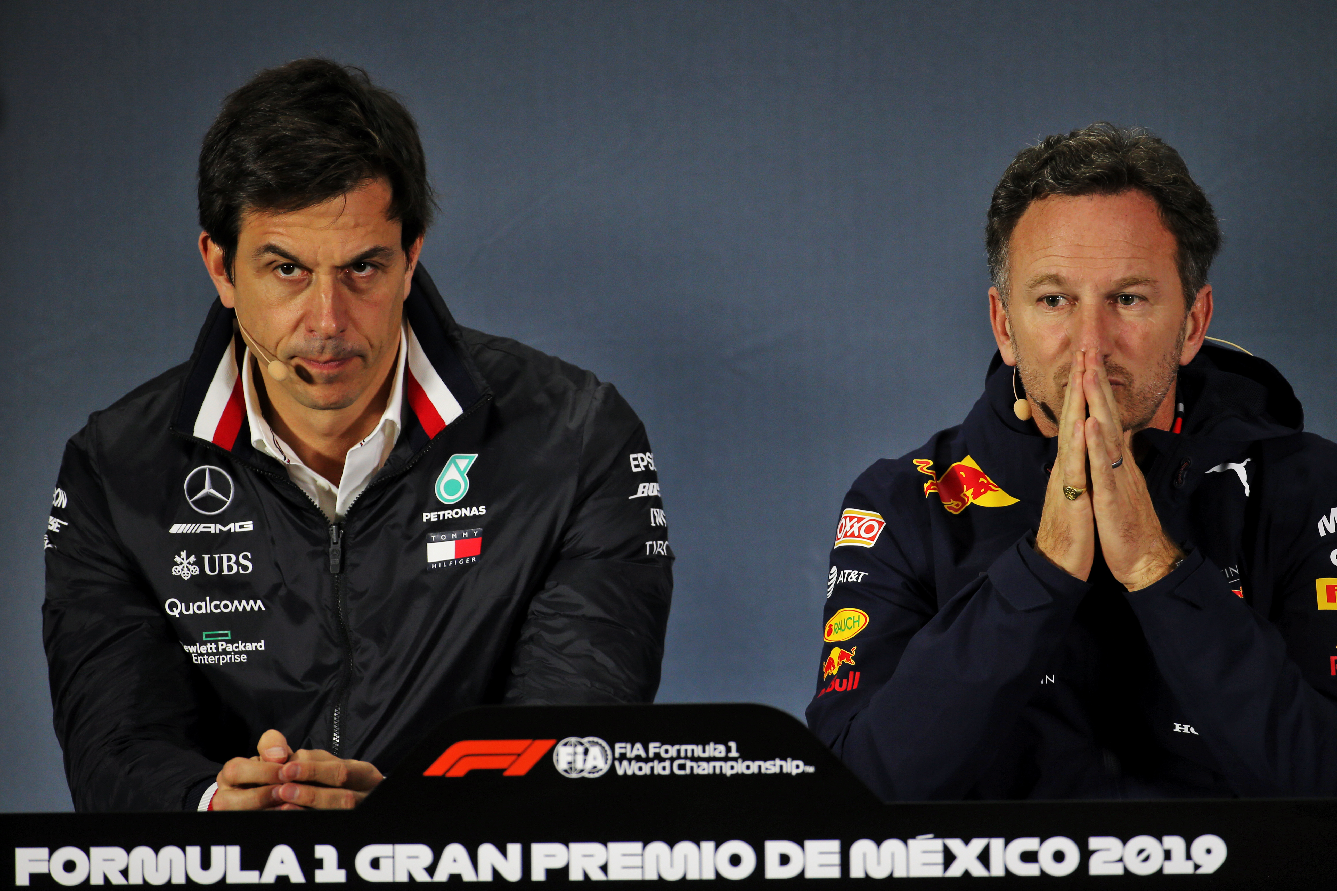 Toto Wolff Christian Horner