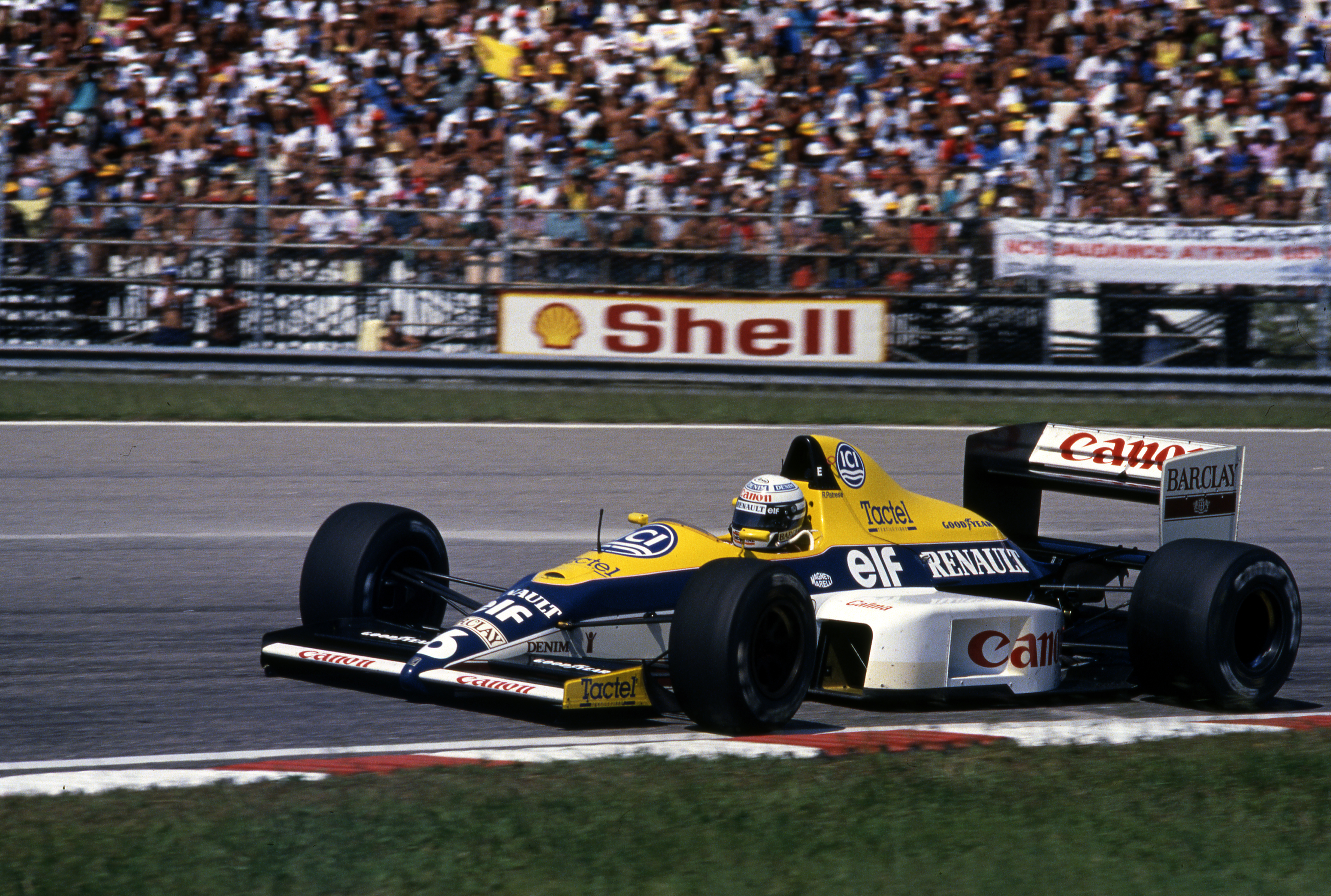 Riccardo Patrese Williams Brazilian Grand Prix 1989 Rio