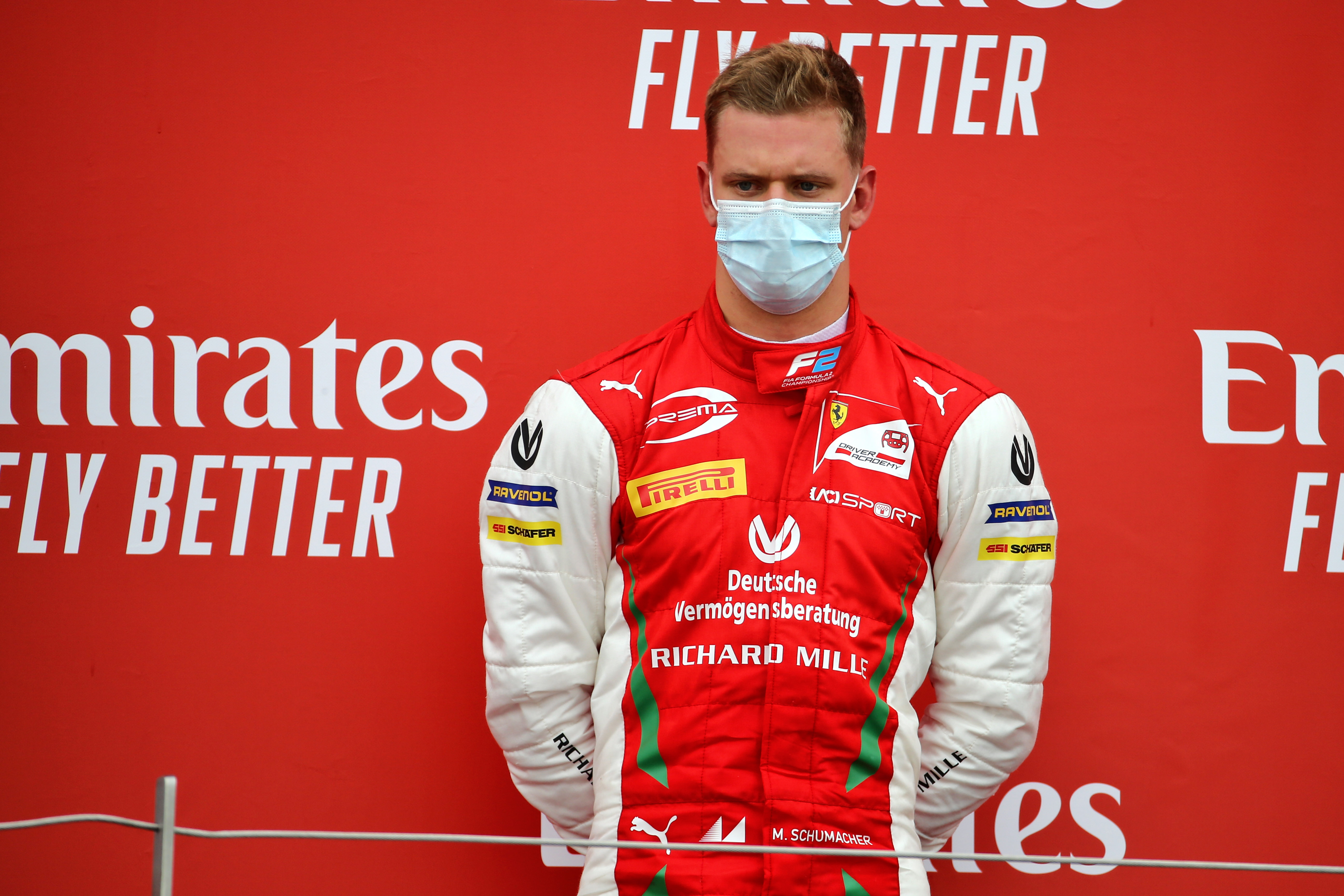 Motor Racing Fia Formula 2 Championship Sunday Silverstone, England