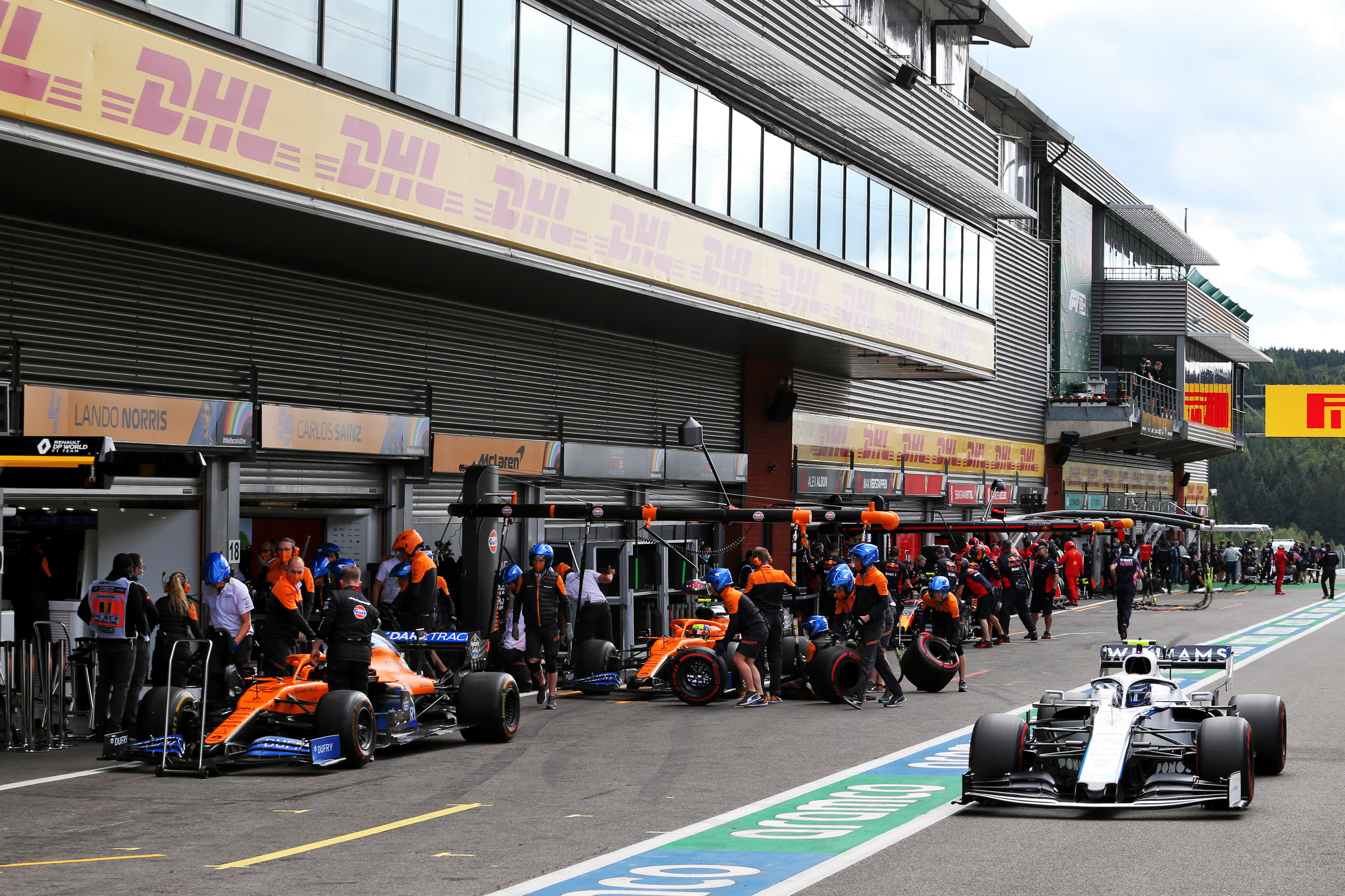 Motor Racing Formula One World Championship Belgian Grand Prix Qualifying Day Spa Francorchamps, Belgium