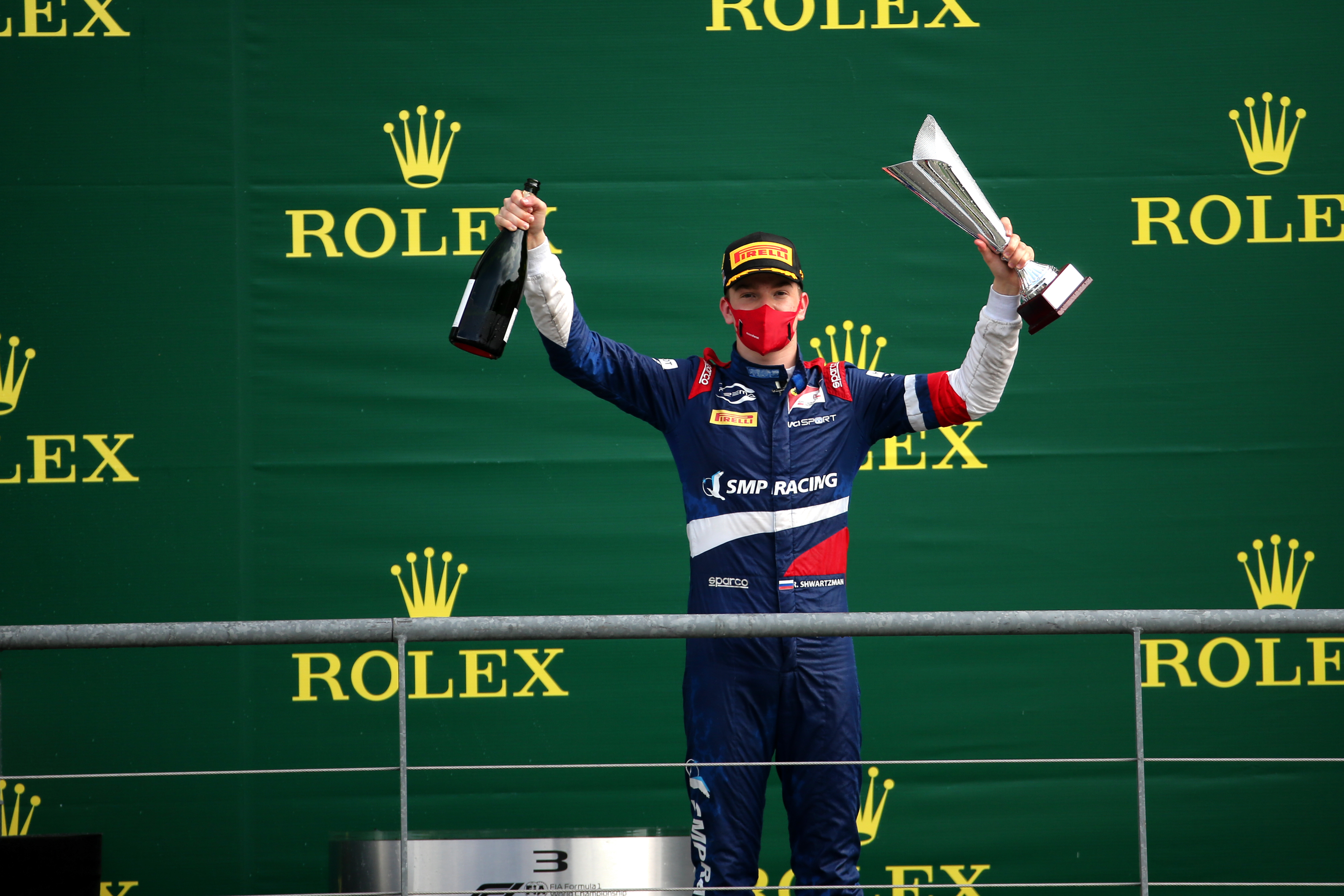 Motor Racing Fia Formula 2 Championship Sunday Spa Francorchamps, Belgium