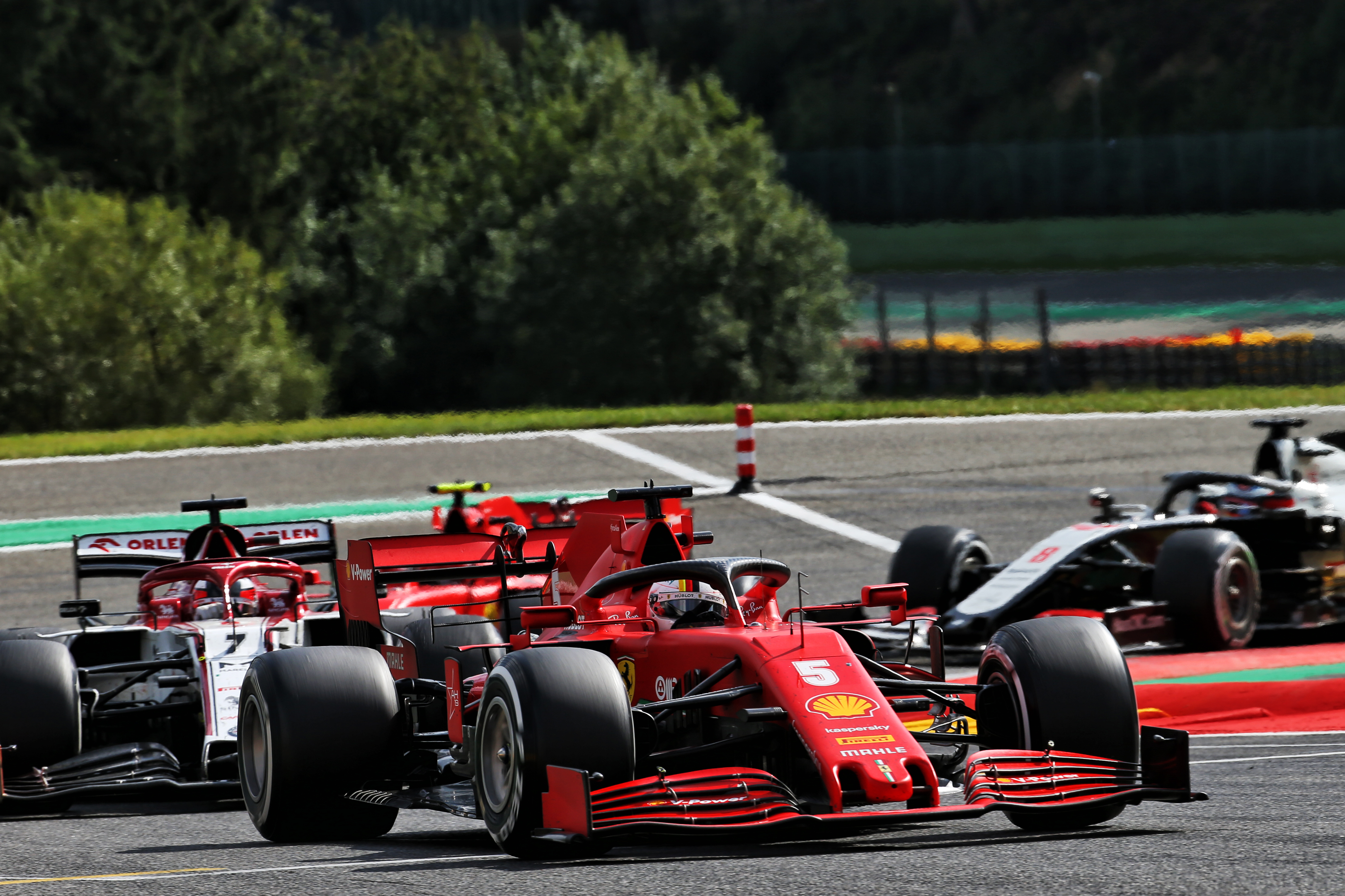 Sebastian Vettel Ferrari Belgian Grand Prix 2020 Spa