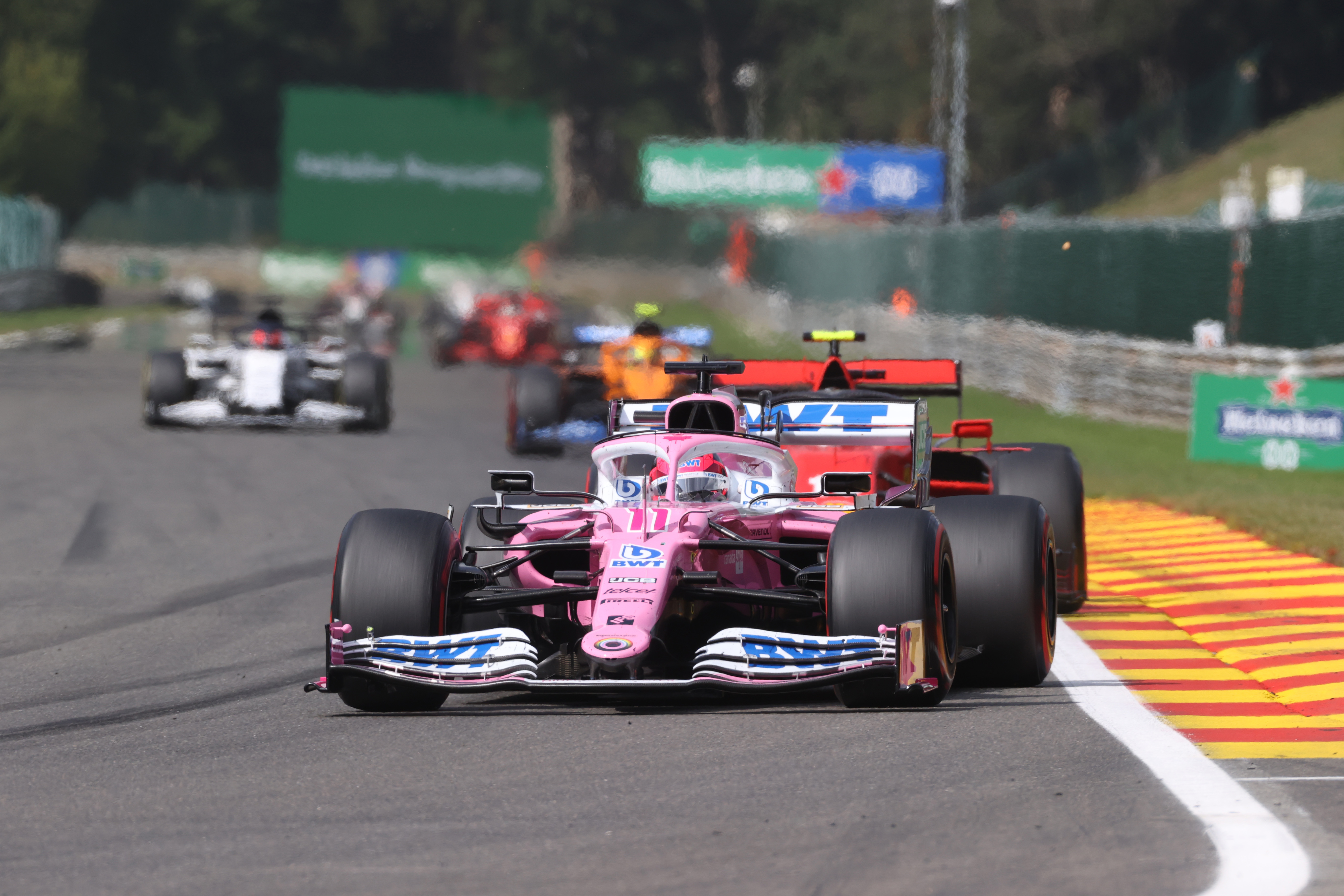 Sergio Perez Racing Point Belgian Grand Prix 2020 Spa