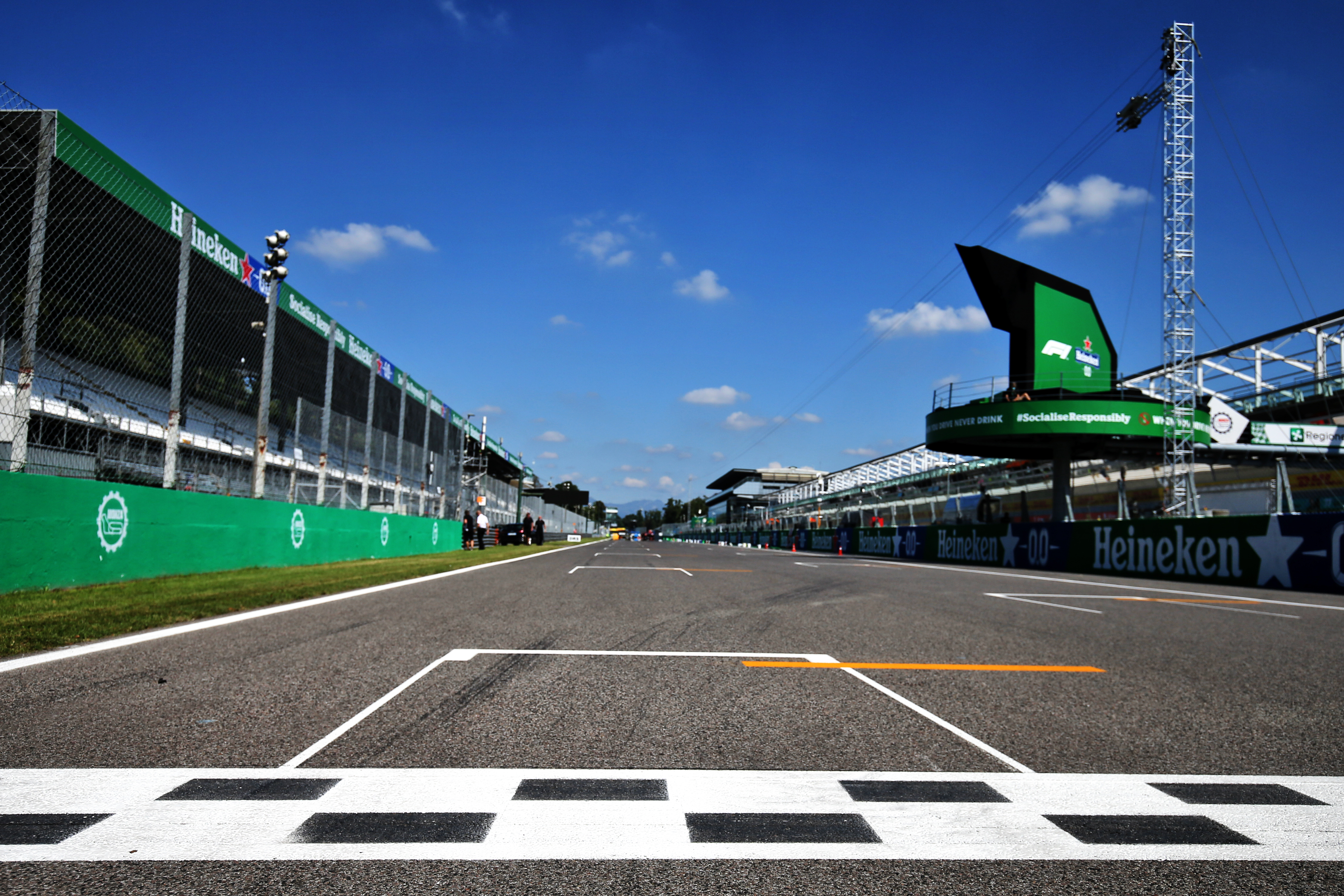 Motor Racing Formula One World Championship Italian Grand Prix Preparation Day Monza, Italy