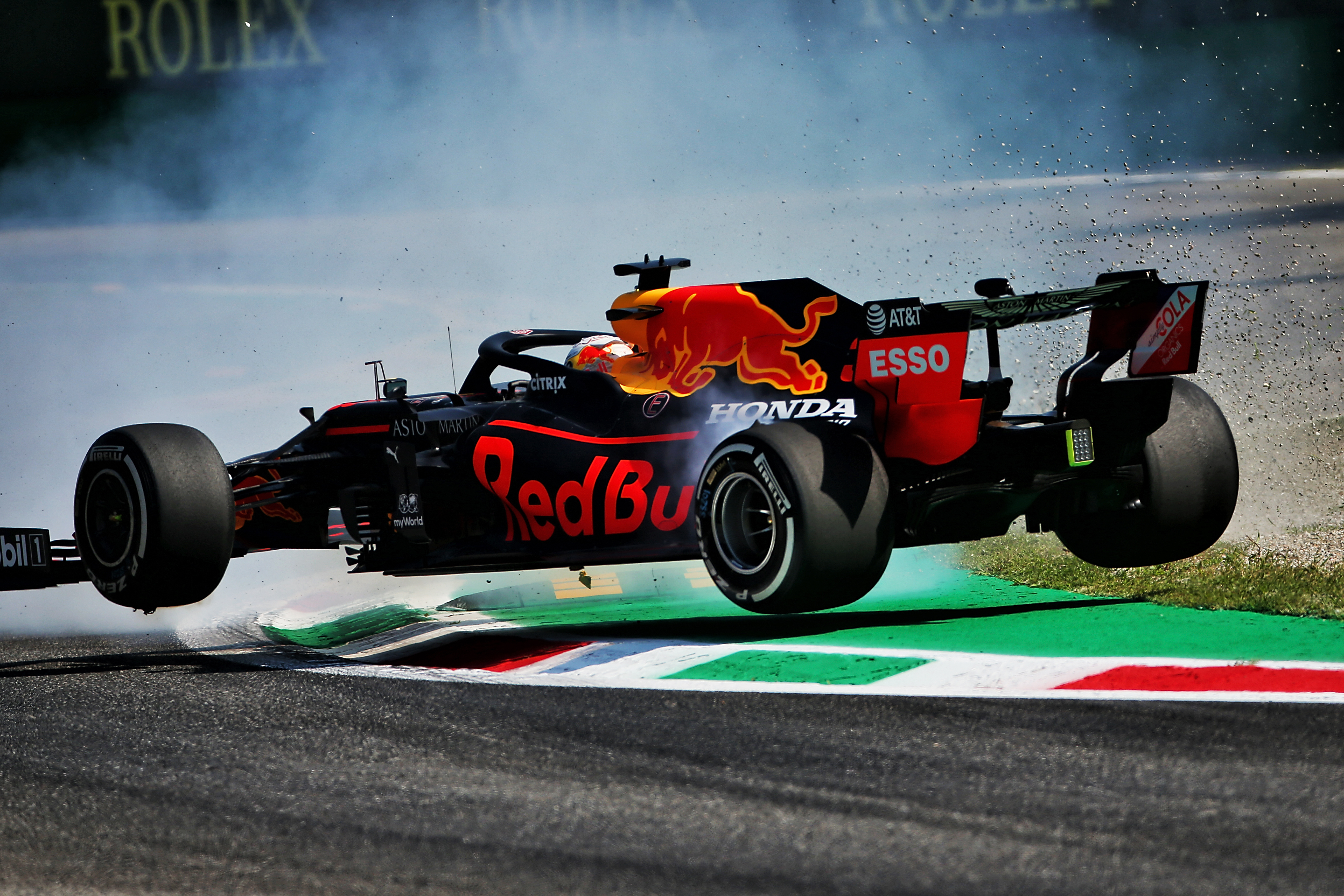 Motor Racing Formula One World Championship Italian Grand Prix Practice Day Monza, Italy