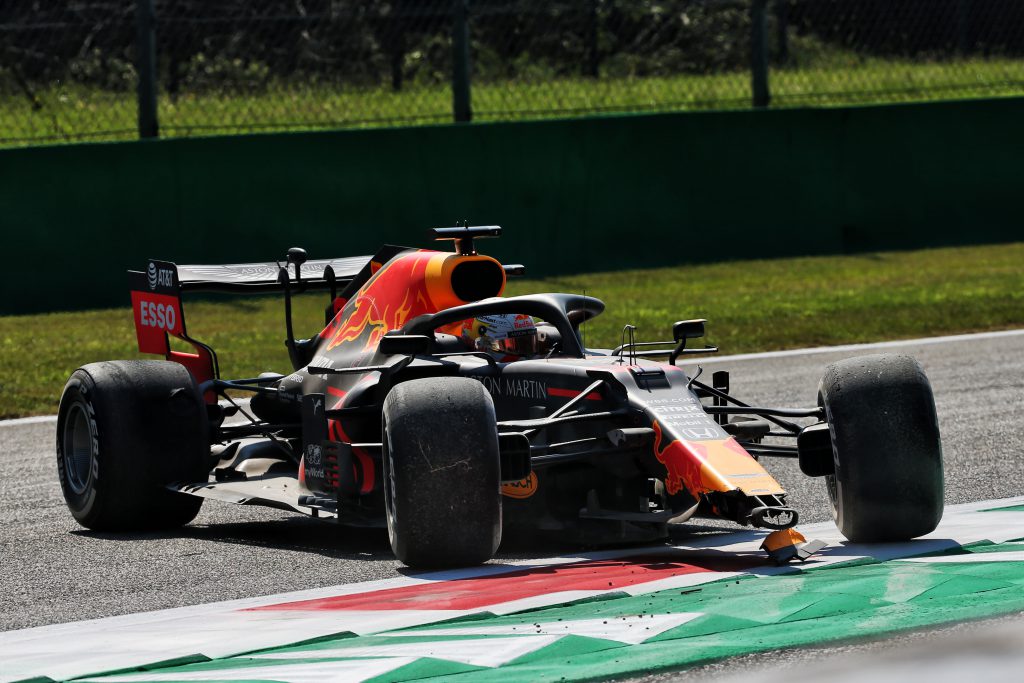 Bottas tops first Italian GP practice as Verstappen crashes