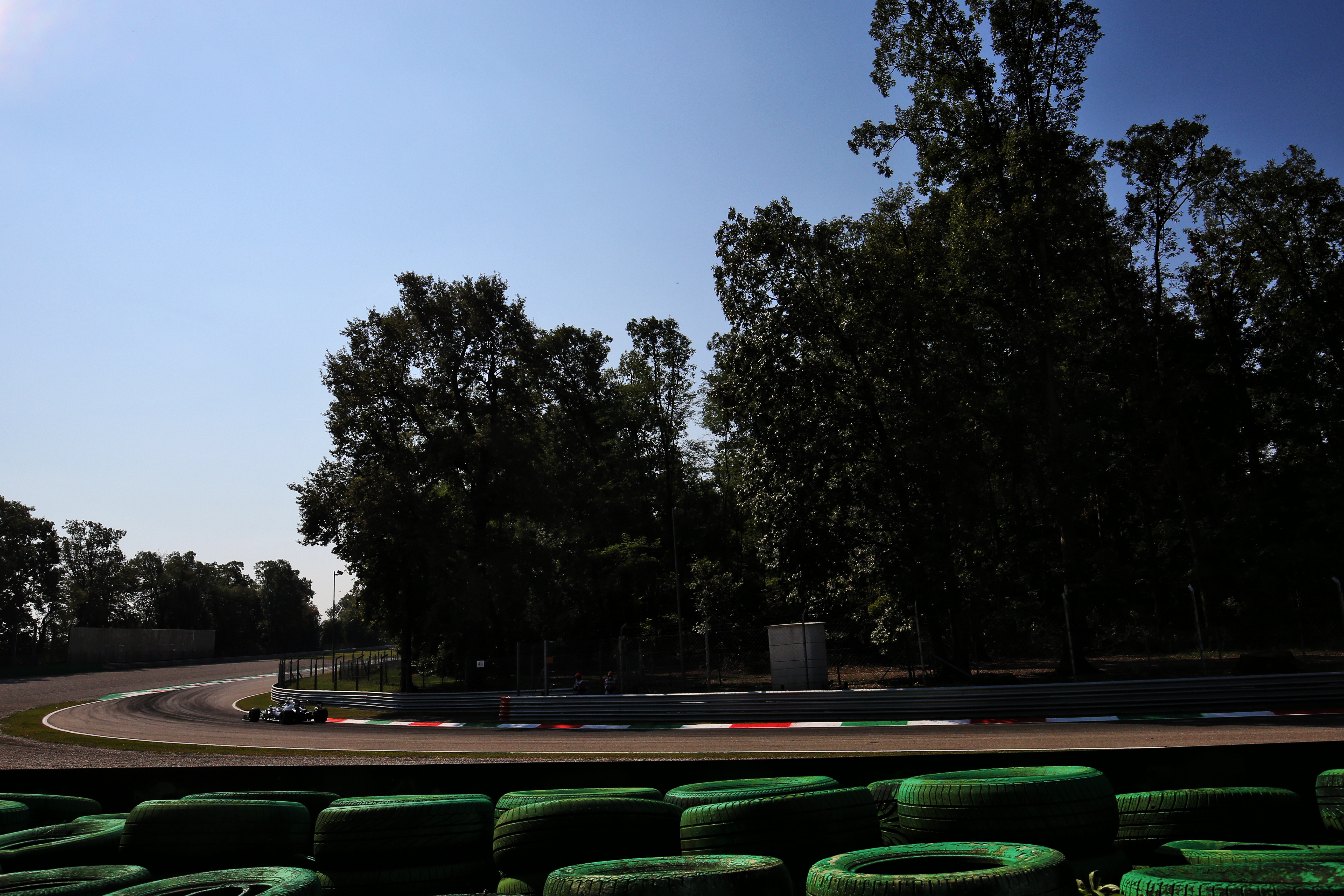 Motor Racing Formula One World Championship Italian Grand Prix Practice Day Monza, Italy